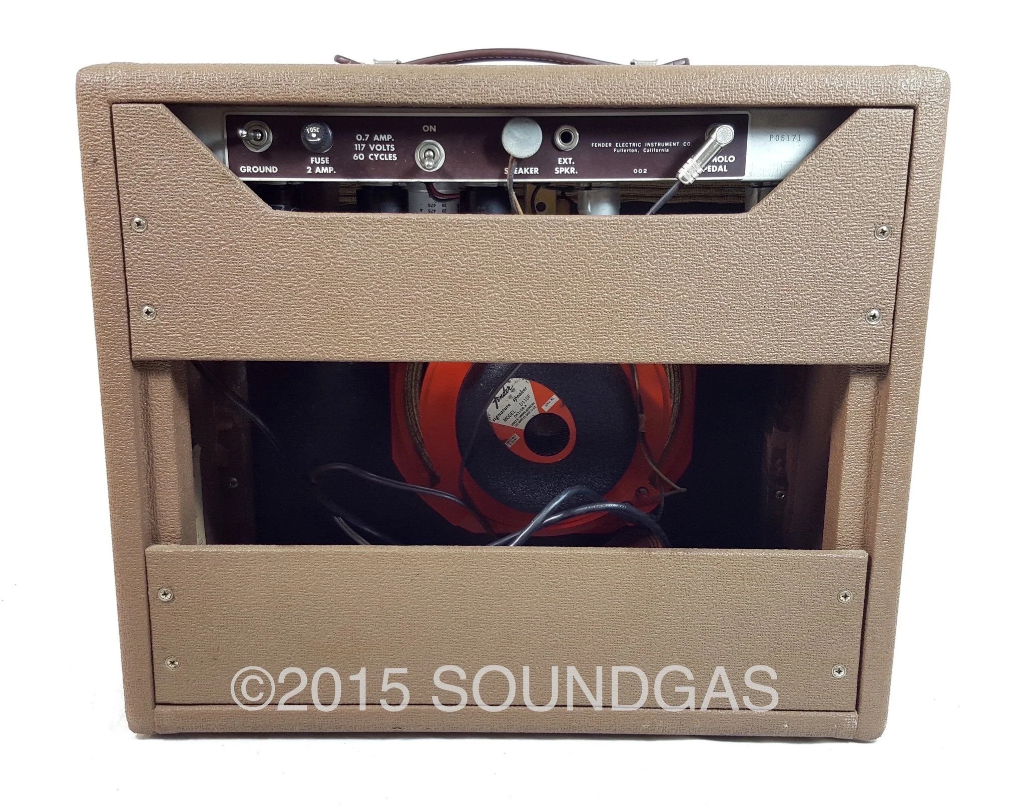 1963 Fender Princeton Brown Panel - Image 5