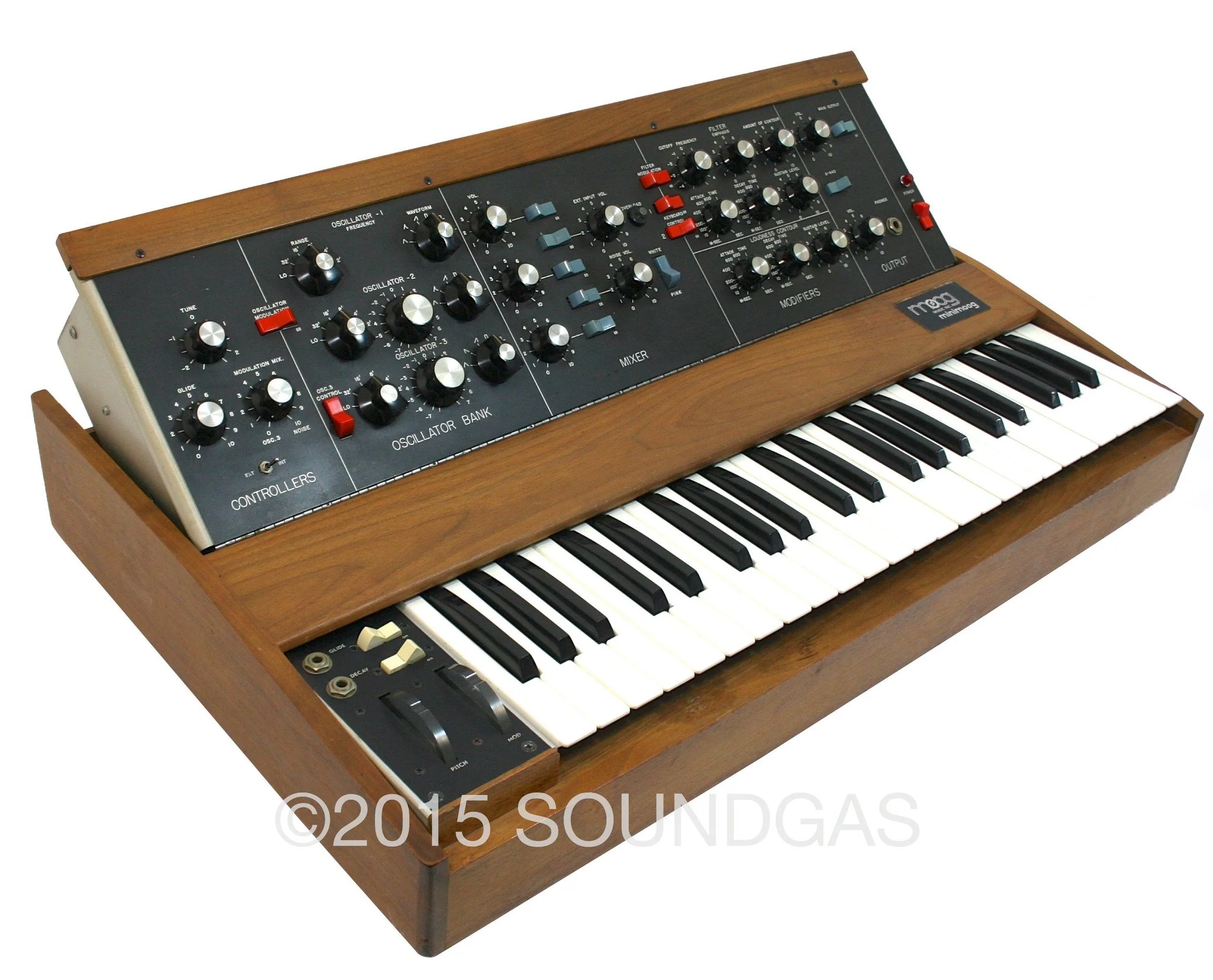 MOOG MUSIC MINIMOOG MODEL D - muSonics spec - Image 4