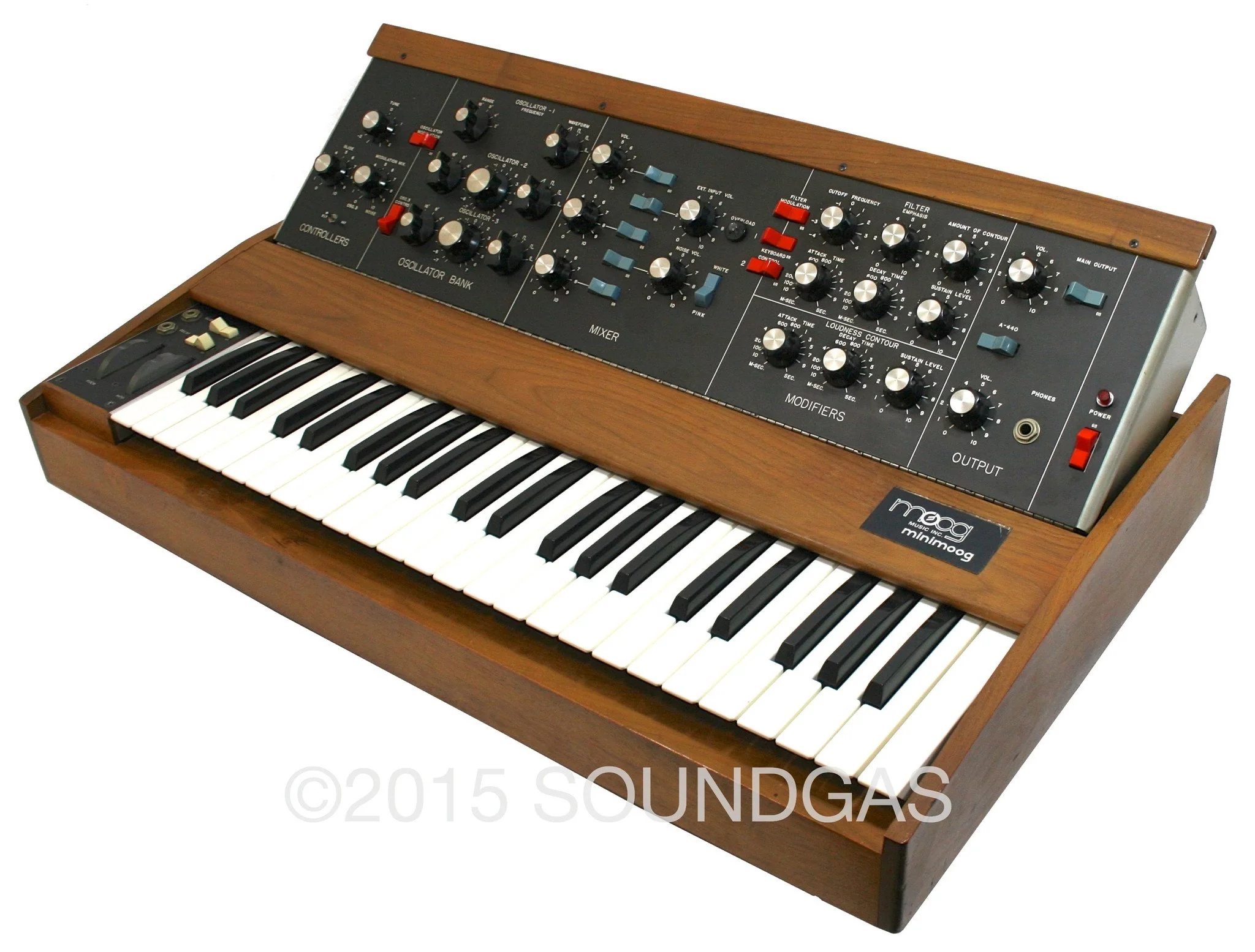 MOOG MUSIC MINIMOOG MODEL D - muSonics spec - Image 5