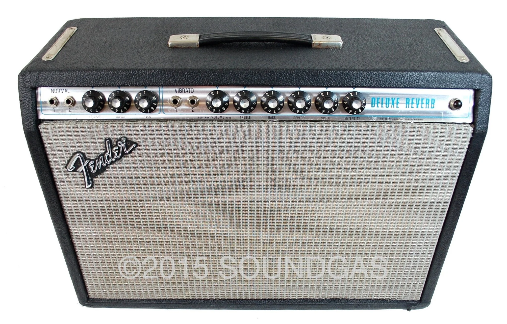 FENDER DELUXE REVERB (Blackface Modified) - Image 4