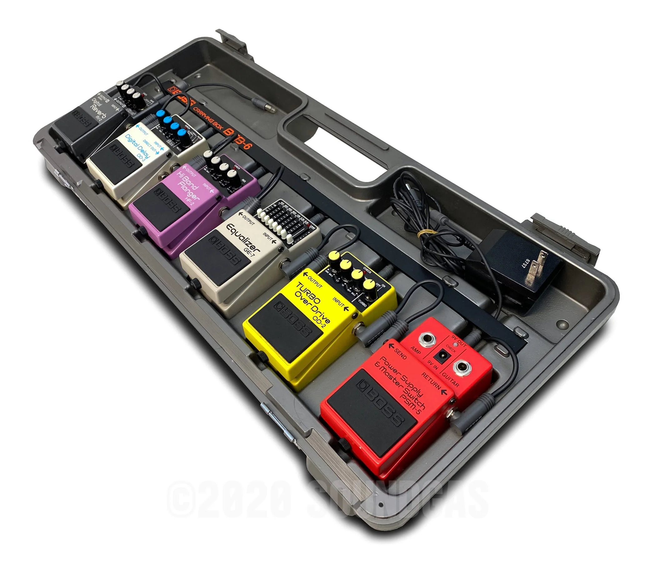Boss MIJ PedalBoard Set - Near Mint - Image 4