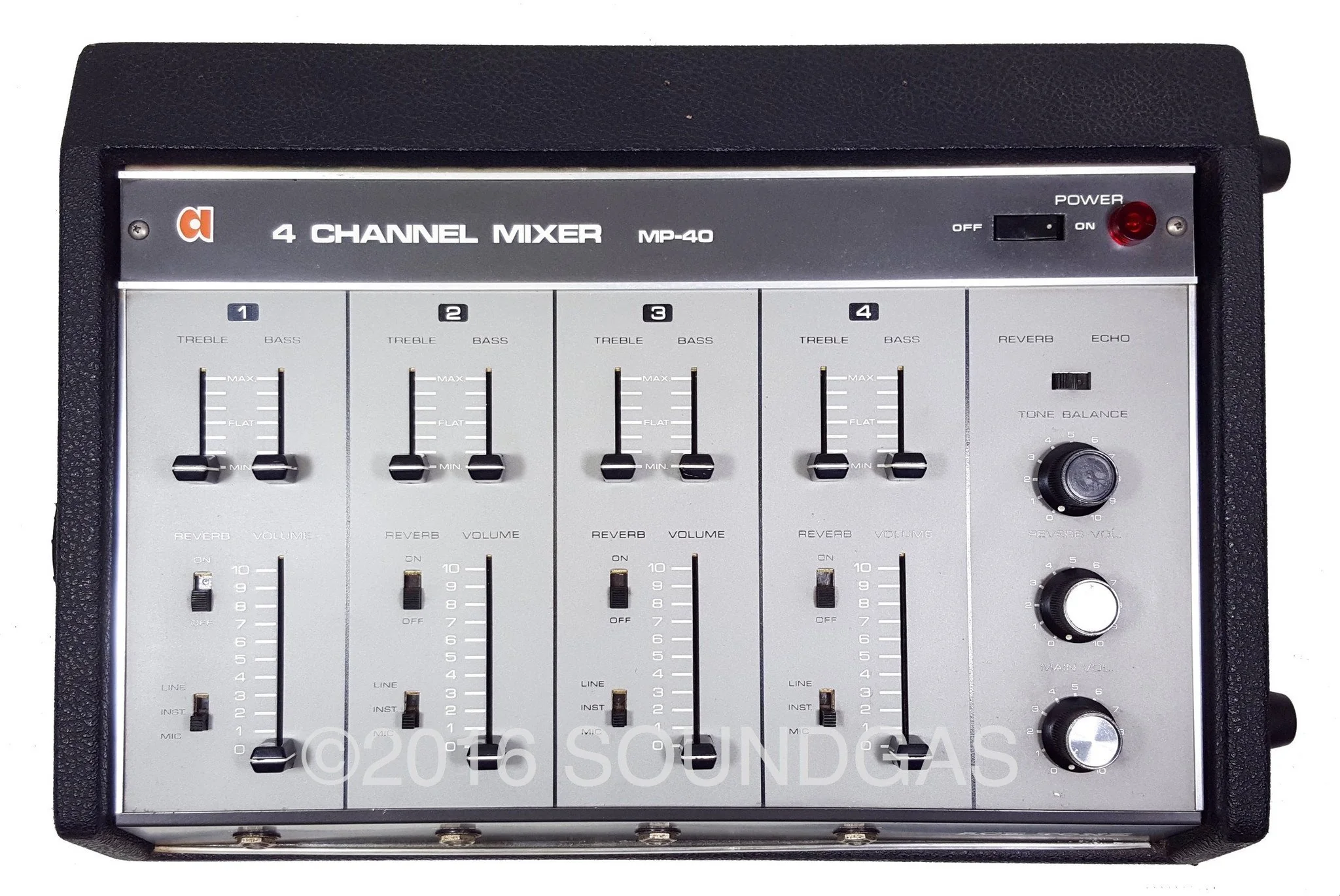 Ace Tone MP-40 Spring Reverb Mixer - Image 3