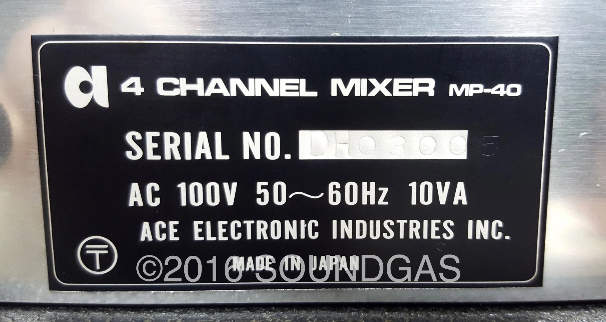 Ace Tone MP-40 Spring Reverb Mixer - Image 6