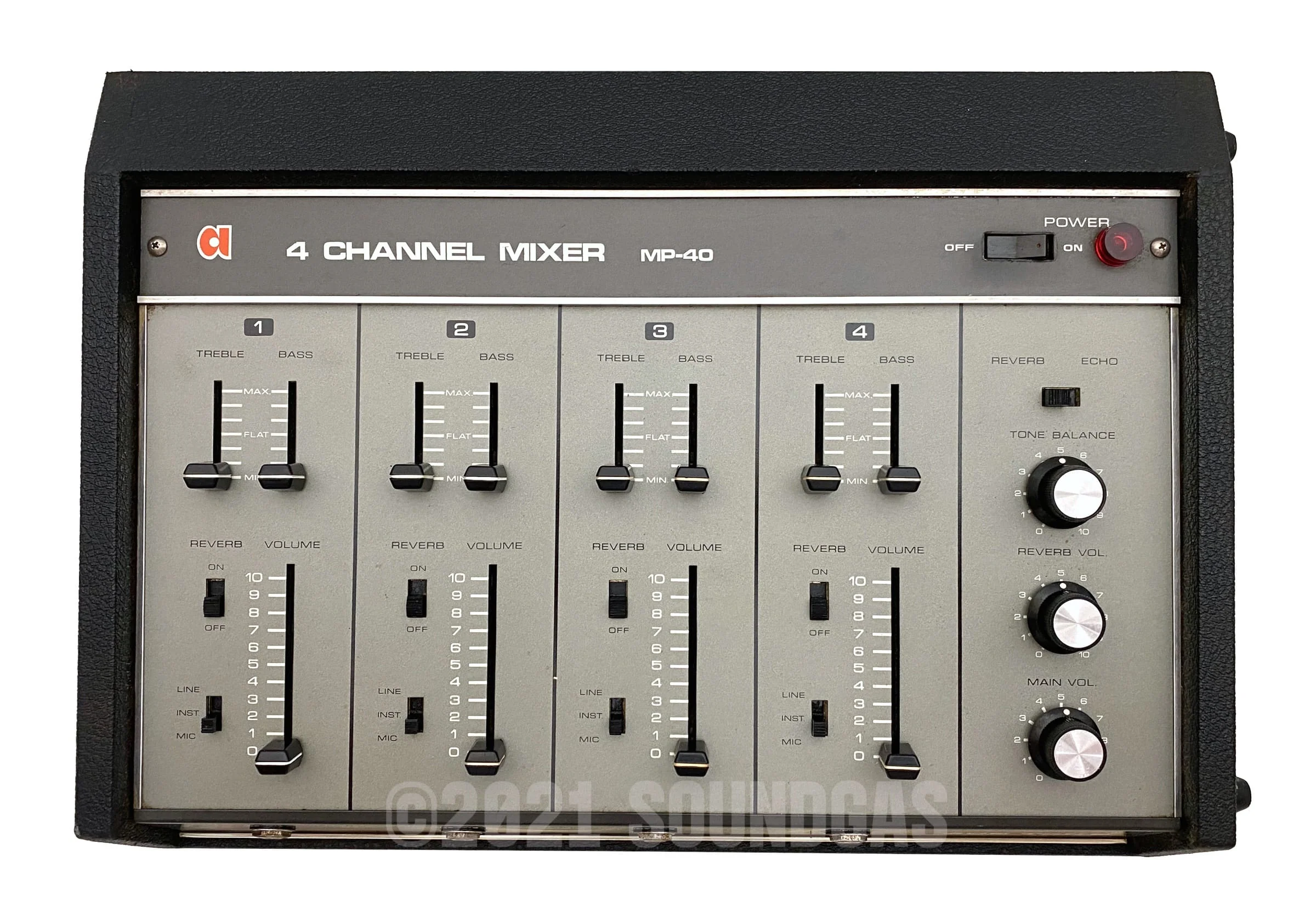 Ace Tone MP-40 Spring Reverb Mixer - Image 2