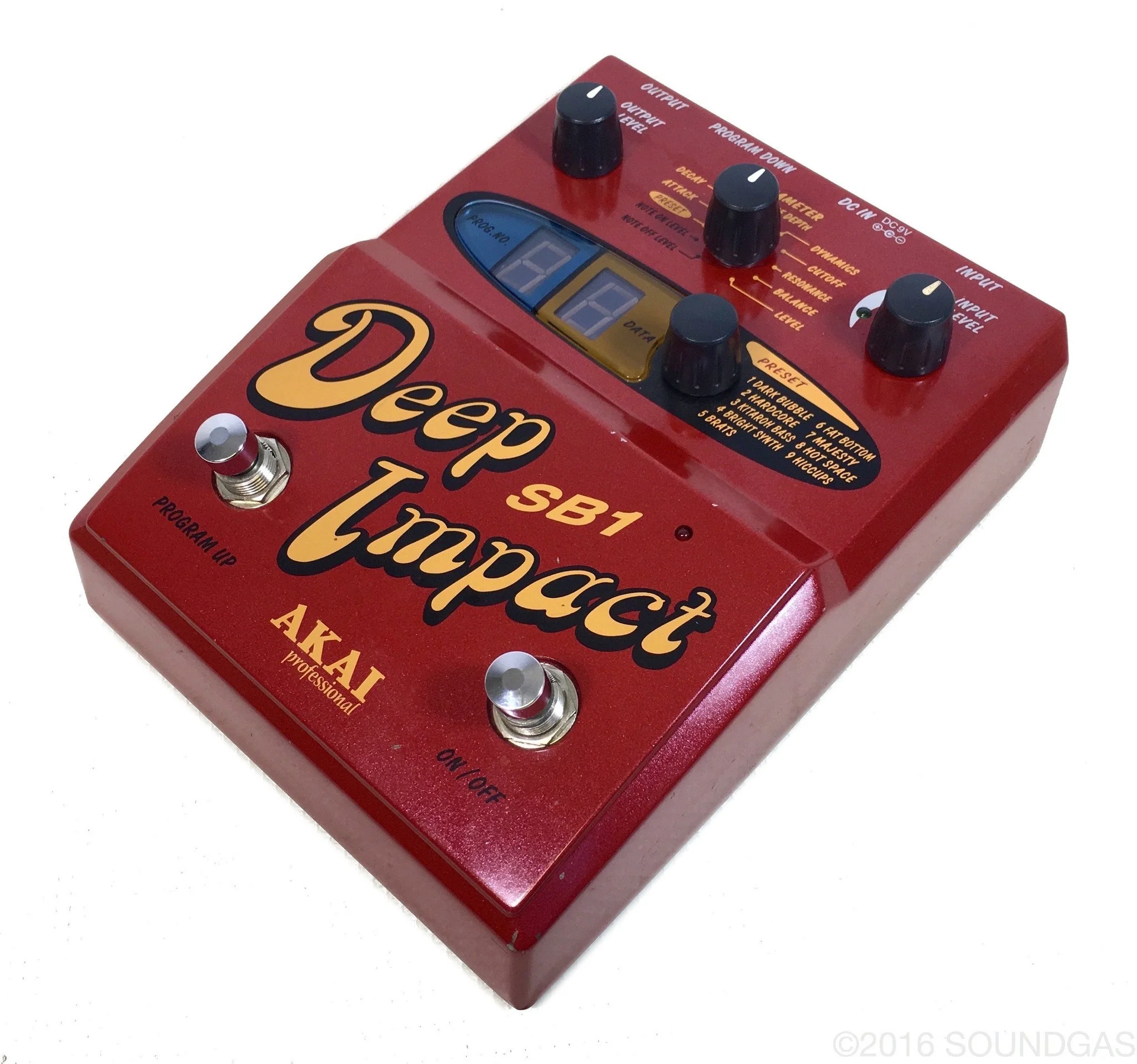 Akai Deep Impact SB-1 Bass Synthesizer Pedal (Boxed) - Image 8