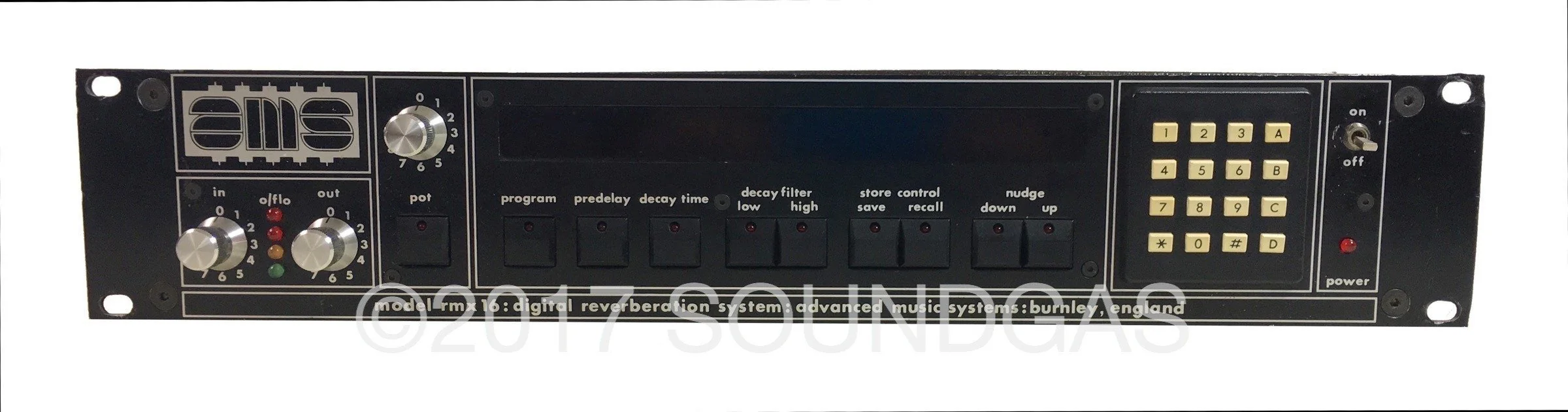 AMS RMX-16 Digital Reverberation System - Image 3