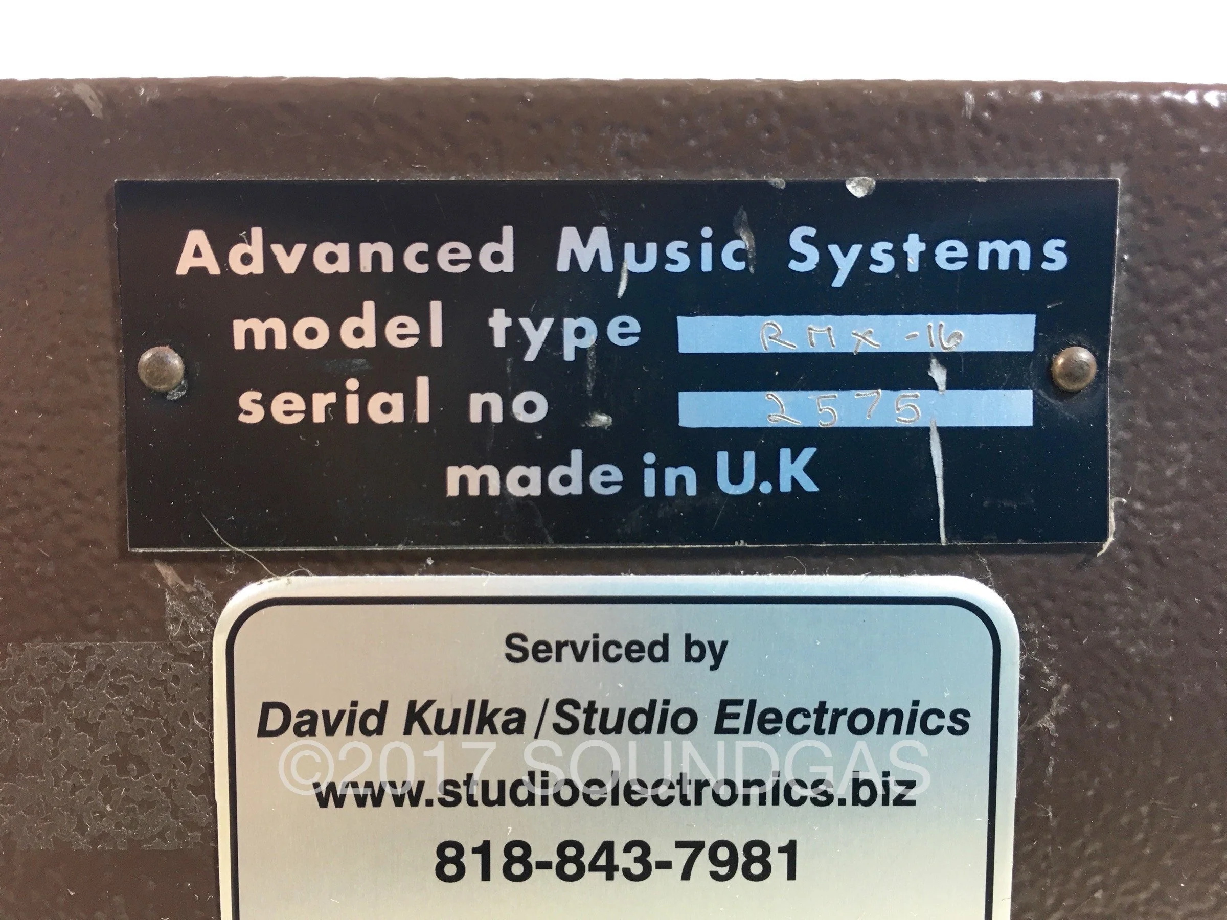 AMS RMX-16 Digital Reverberation System - Image 7