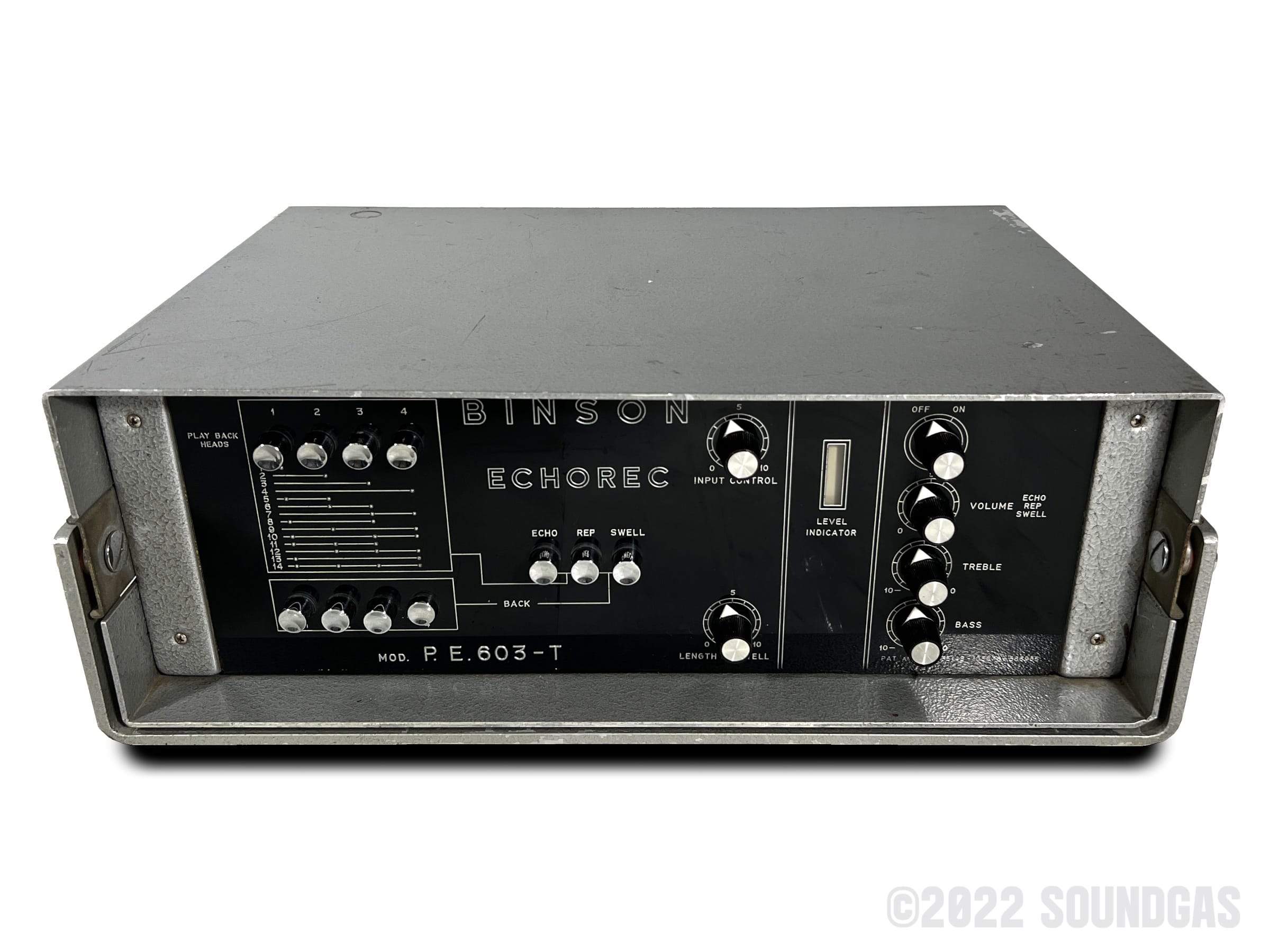 Binson Echorec P.E.603-T Varispeed - Ed O'Brien - Image 11
