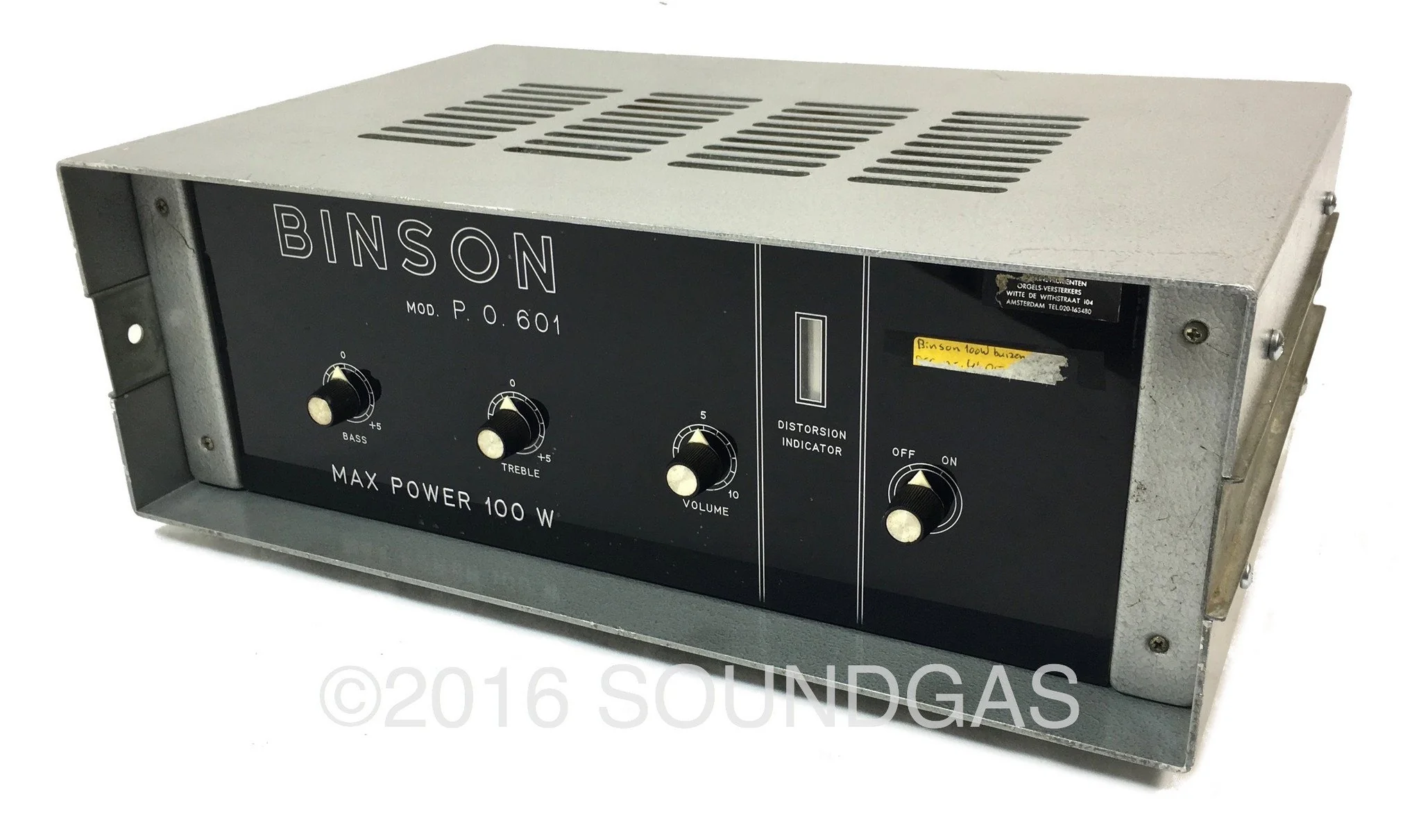 Binson P.O.601 100W Power Amp - Image 4