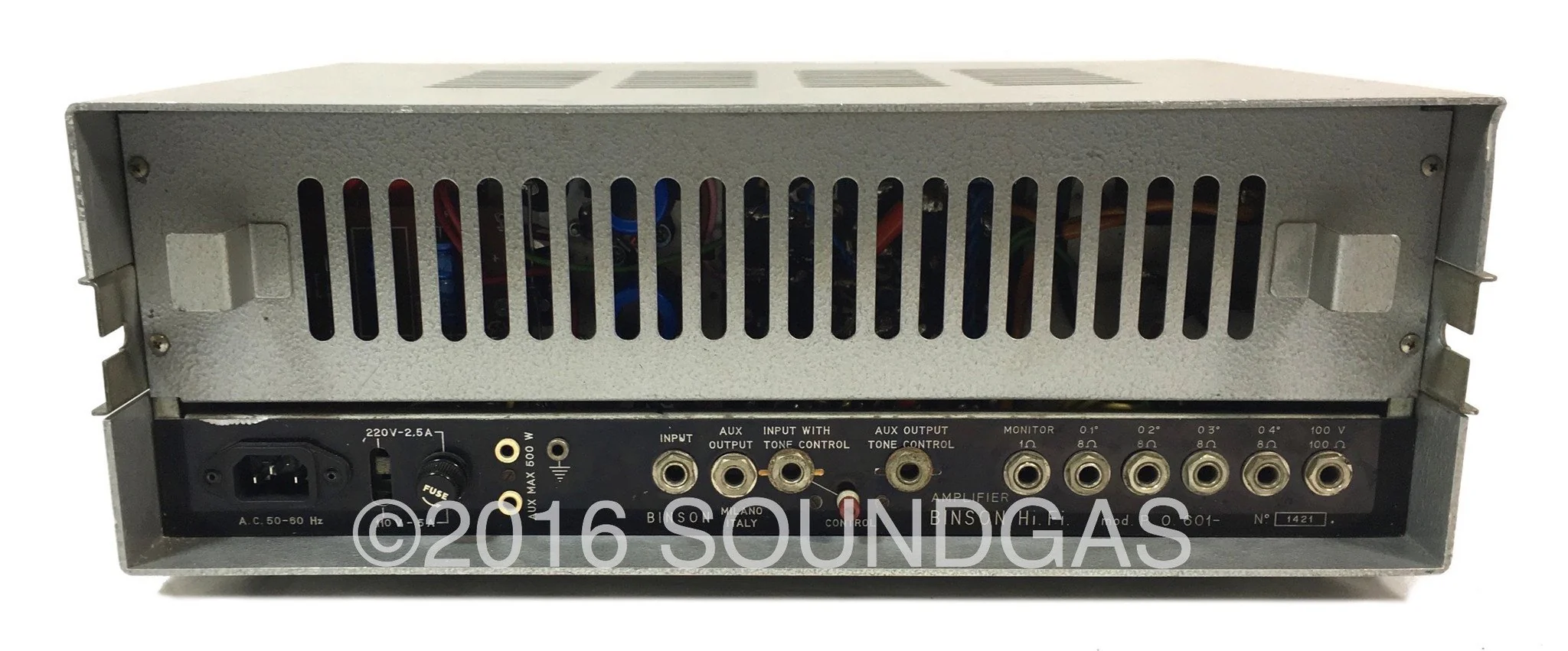 Binson P.O.601 100W Power Amp - Image 6