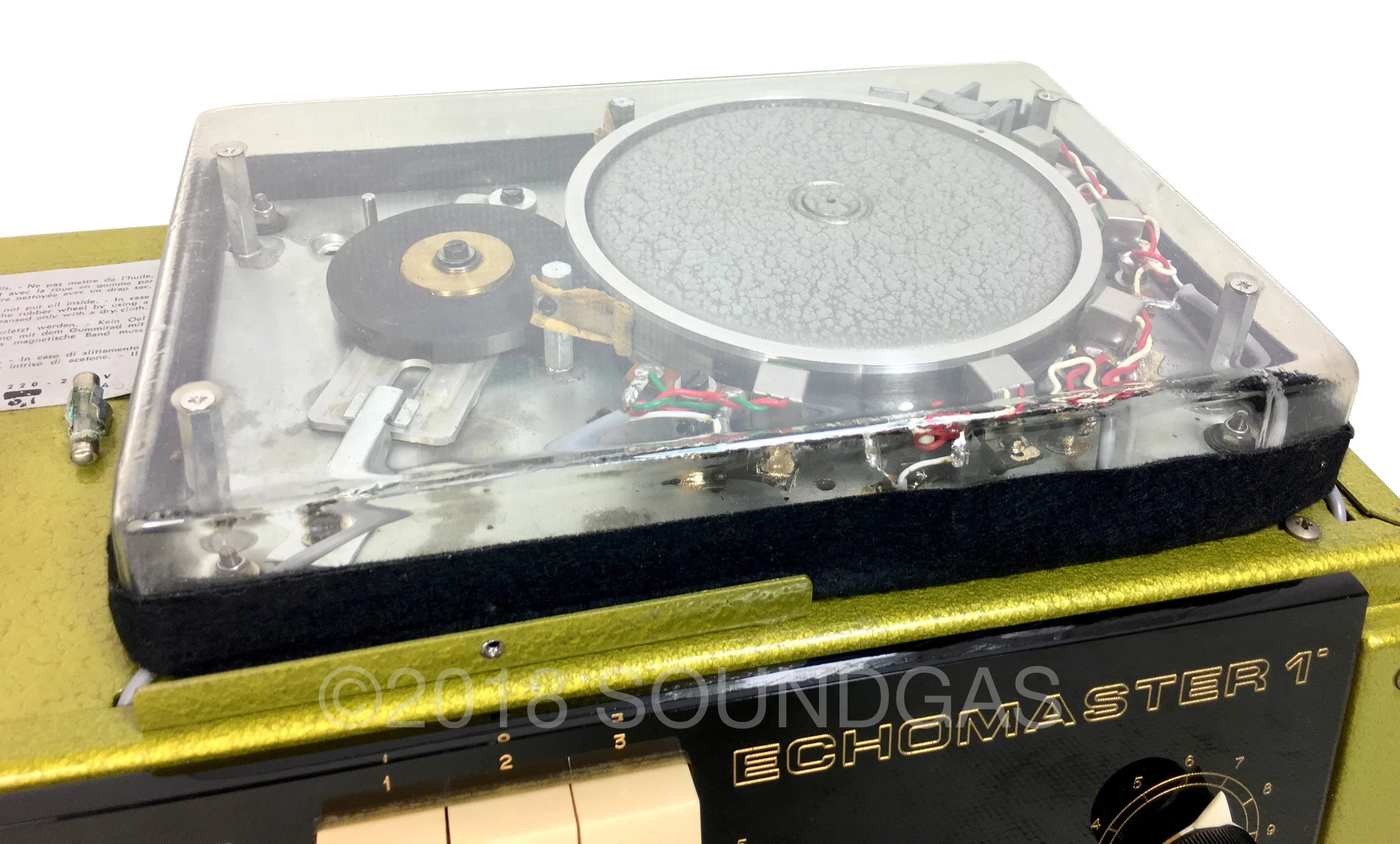 Binson/Sound City Echomaster 1º - super-slow varispeed mod - Image 6