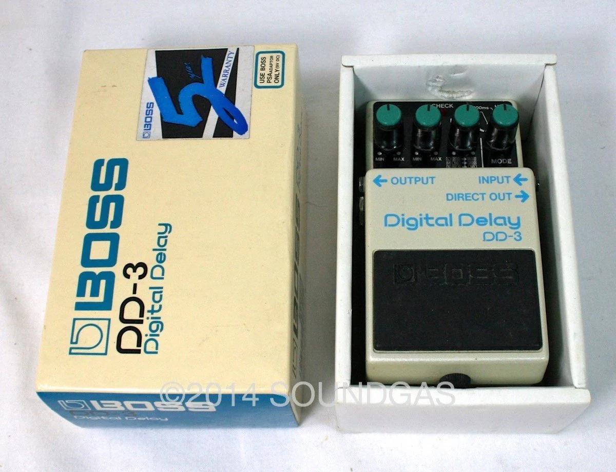 BOSS DD-3 DIGITAL DELAY - Version 1 / Japan / Long Chip - Image 2