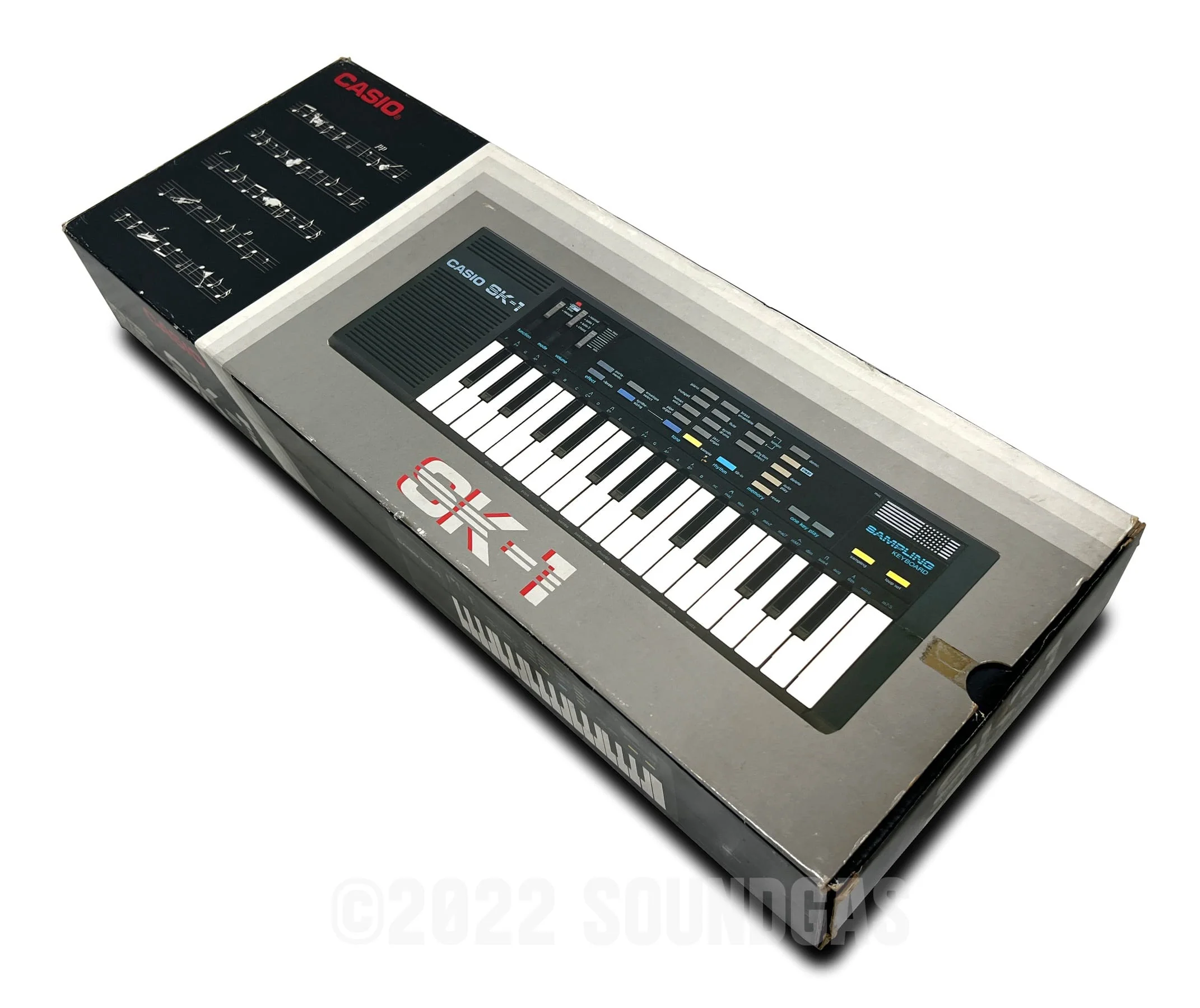 Casio SK-1 Sampling Keyboard, Boxed - Image 7