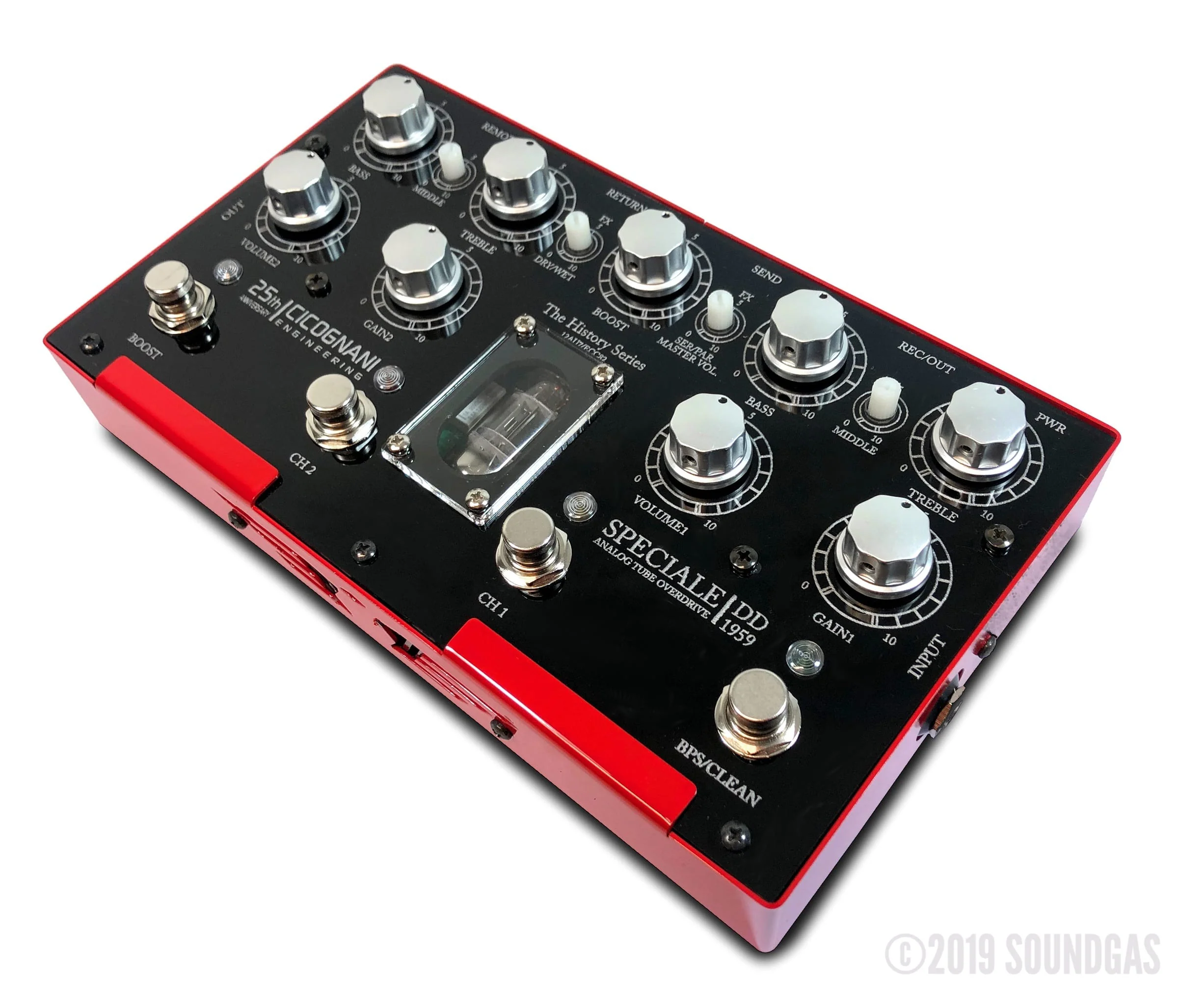 Cicognani Engineering Speciale DD 1959 Analog Tube Overdrive - Image 7