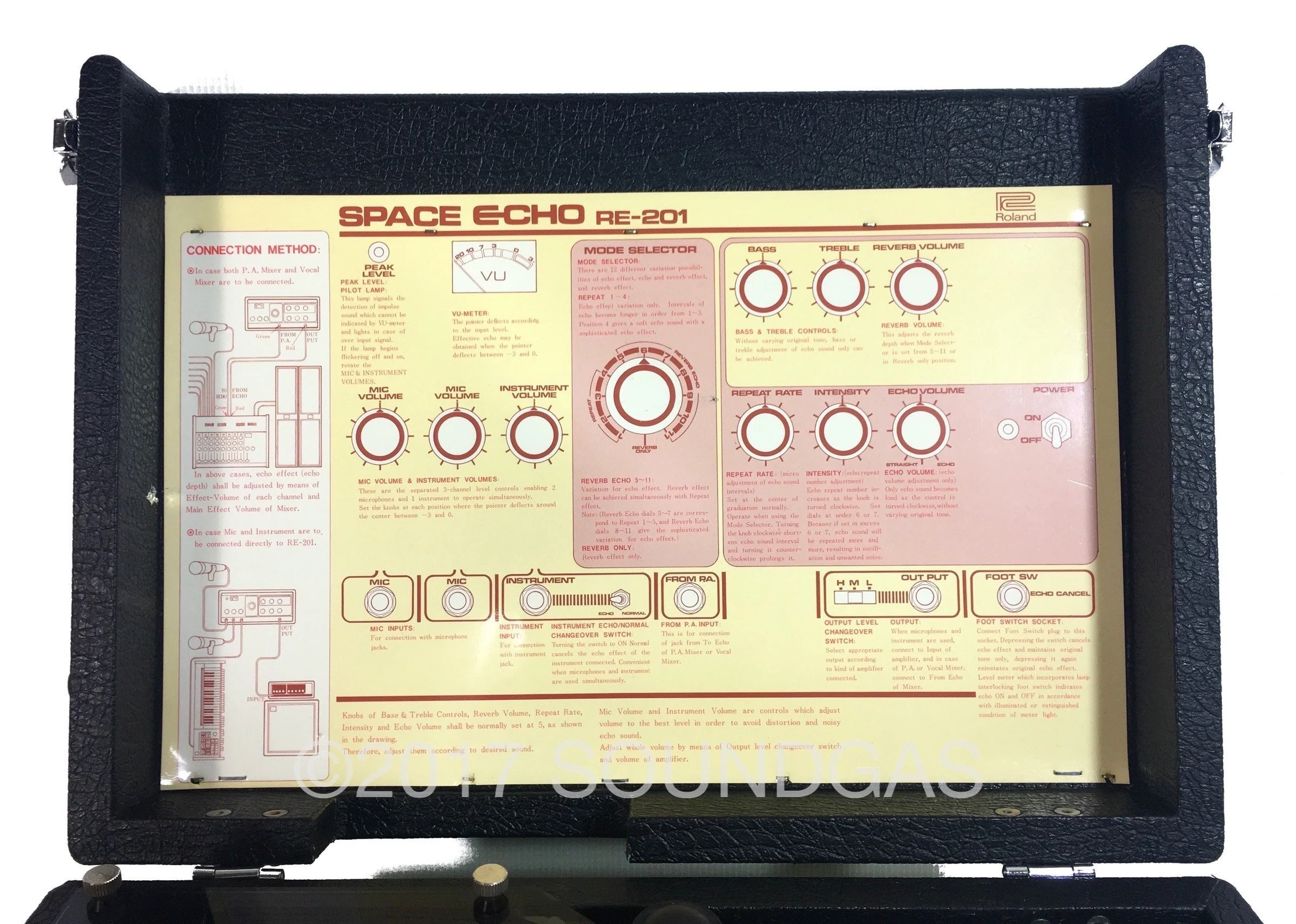 Roland RE-201 Space Echo 240v - Image 9