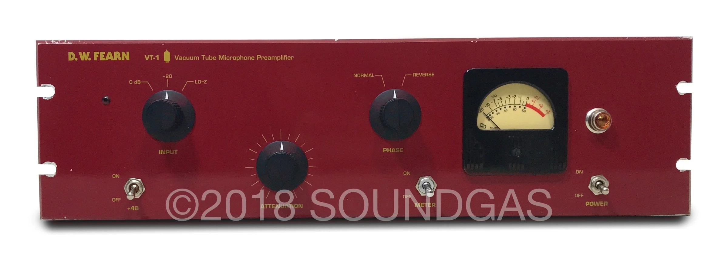 D.W. Fearn VT-1 Vacuum Tube Microphone Preamplifier - Image 2