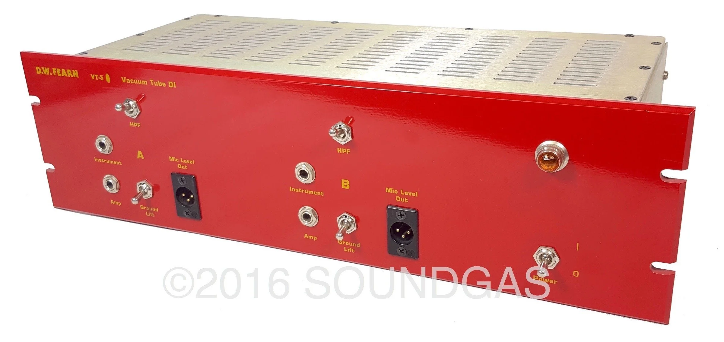 D.W. Fearn VT-3 Vacuum Tube DI - Image 2
