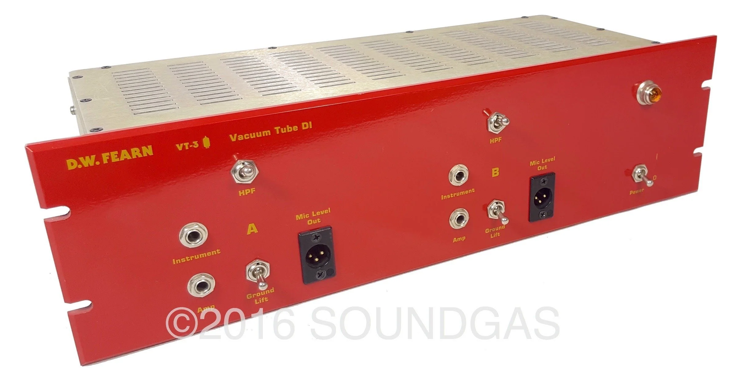 D.W. Fearn VT-3 Vacuum Tube DI - Image 3