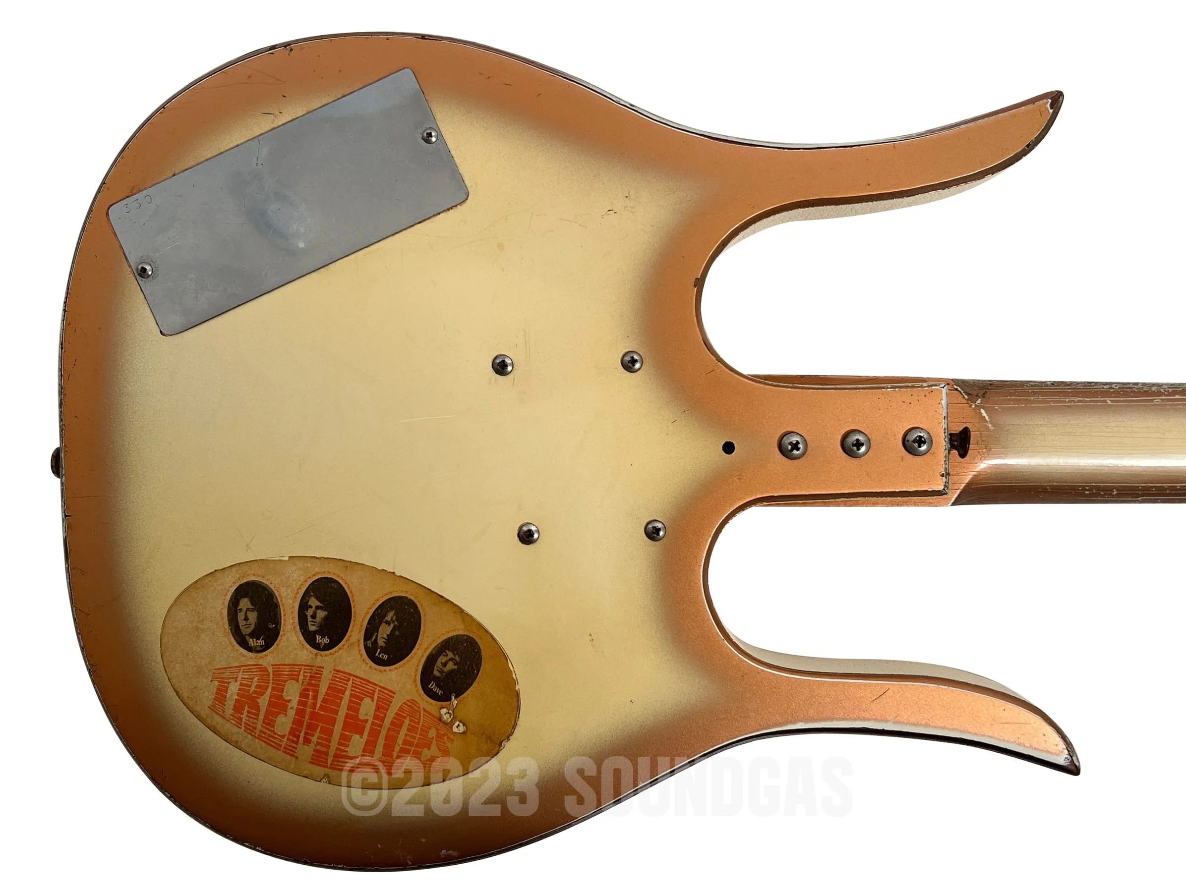 Danelectro Guitarlin Longhorn Guitar - Image 6