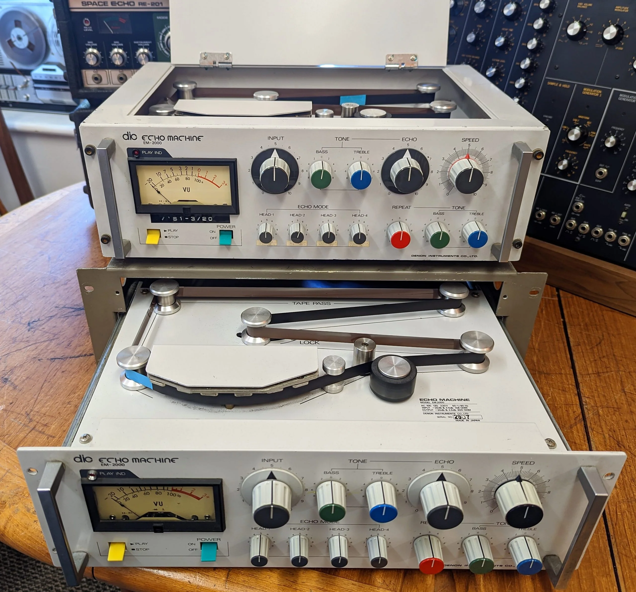 Denon DIC EM-2000 1/2" Tape Echo - Image 3