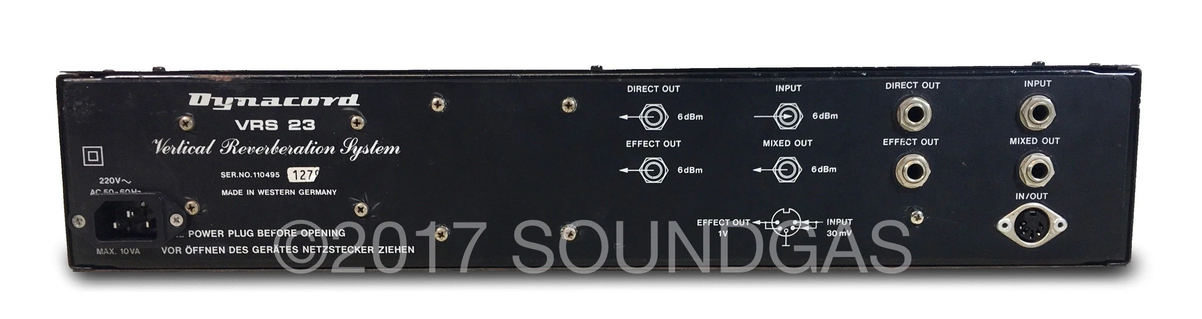 Dynacord VRS 23 Vertical Reverberation System - Image 5