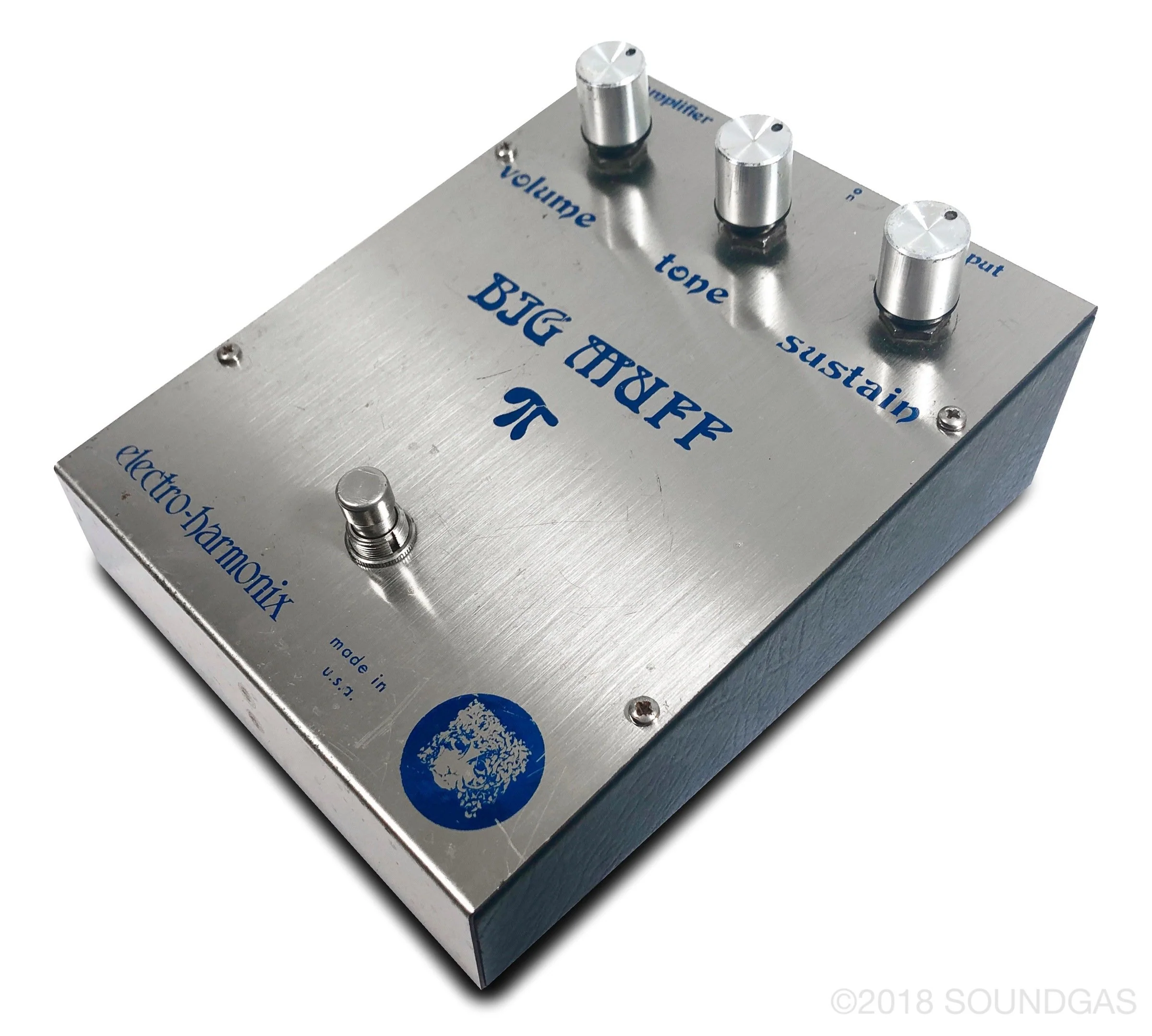 Electro-Harmonix Big Muff Pi V2 Ram's Head (Violet) - Image 8