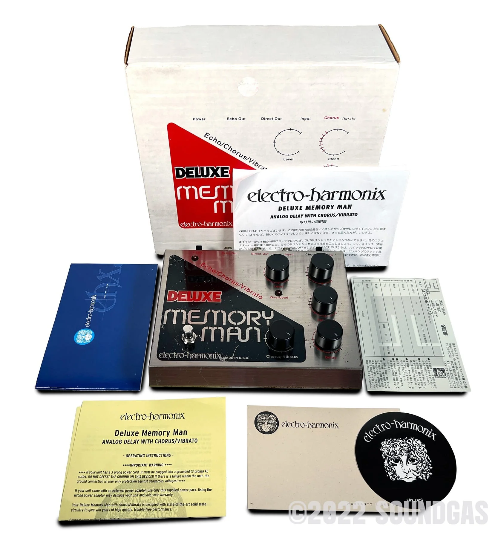 Electro-Harmonix Deluxe Memory Man - Image 10