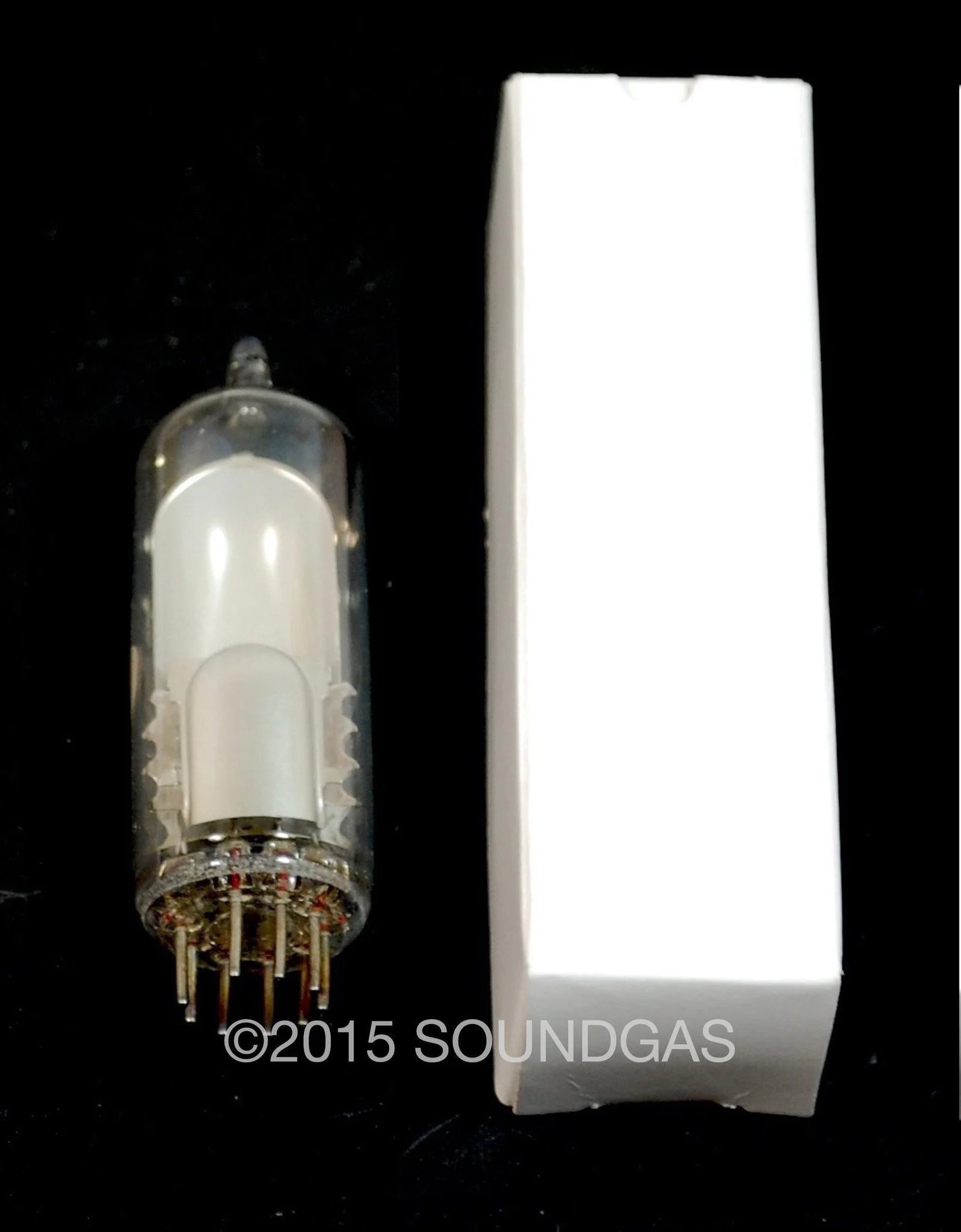 EM81 PHILIPS MINIWATT NOS BINSON MAGIC EYE VALVE - Image 2