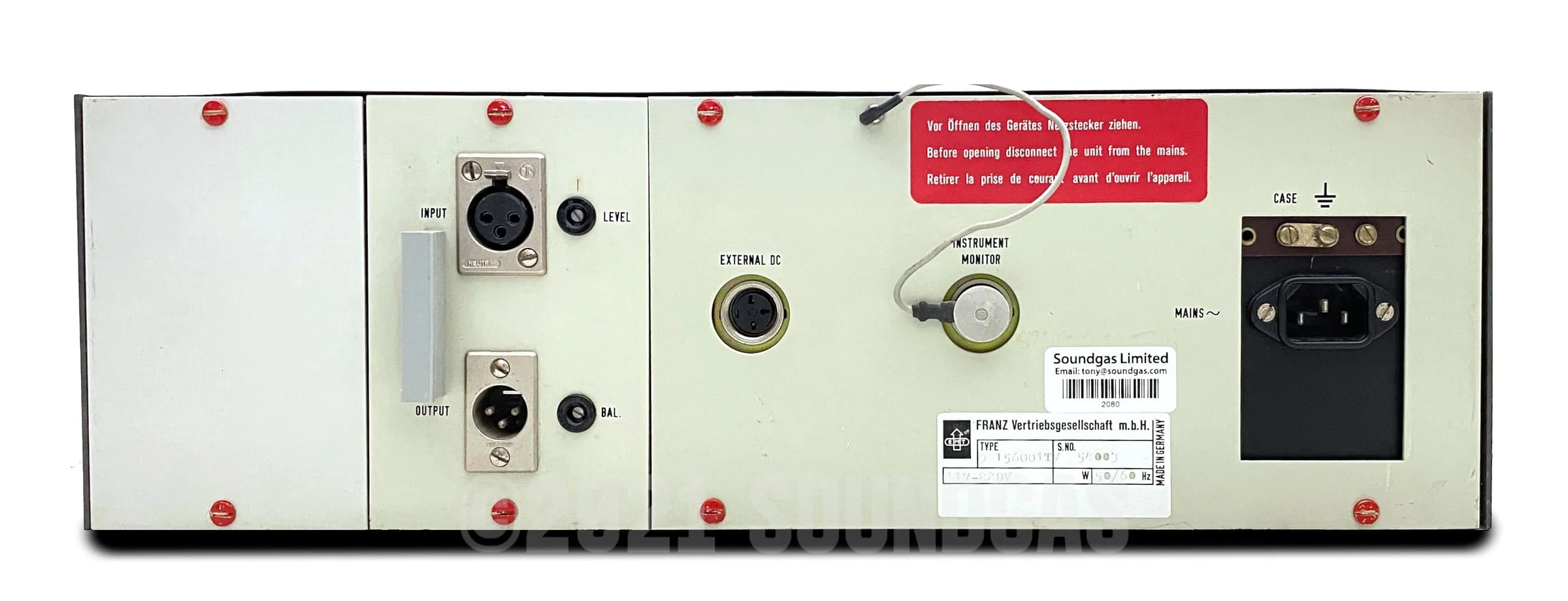 EMT 156 TV - PDM Compressor - Image 5