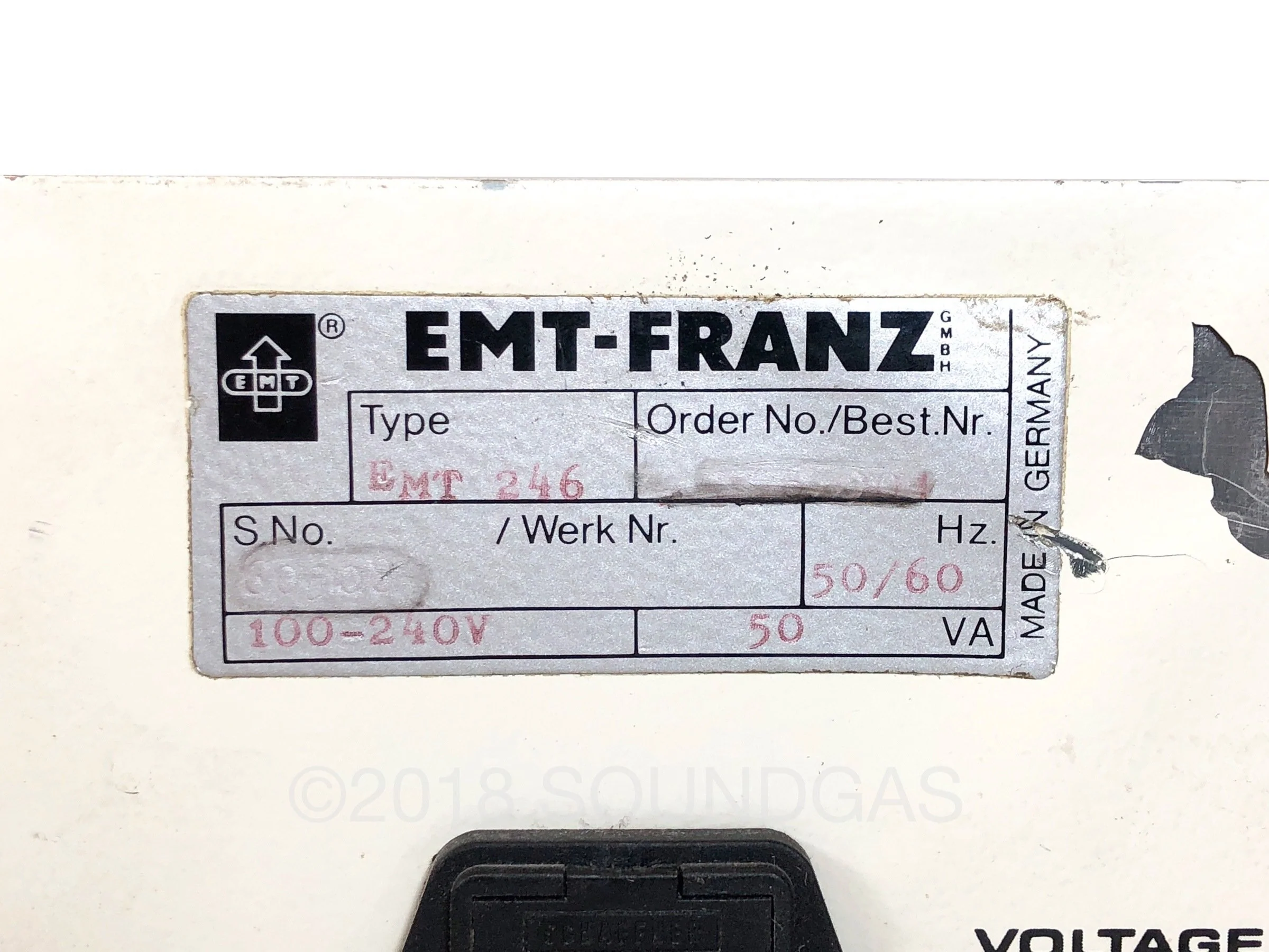 EMT 246 Digital Reverberator - Image 5