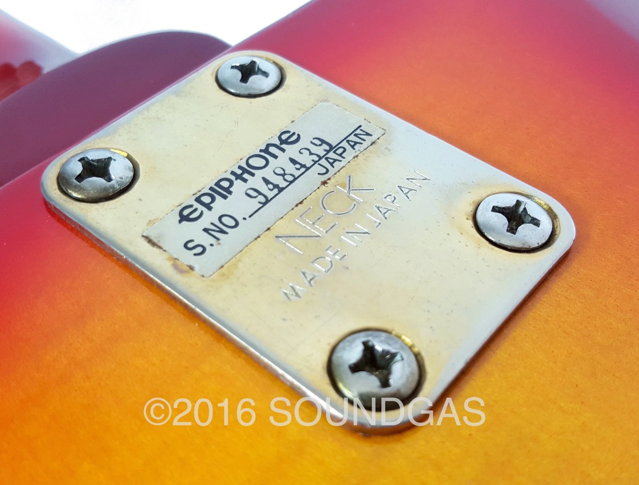 Epiphone ET290 Crestwood 1971 Sunburst w/ Case - Image 11