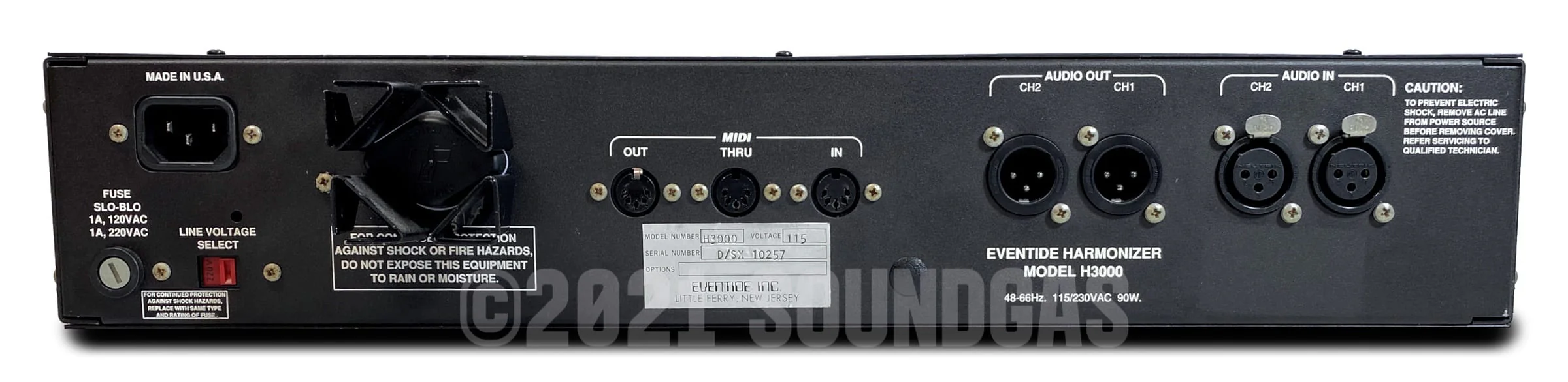 Eventide H-3000 D/SX Ultra-Harmonizer (H3500 Upgrade) - Image 5