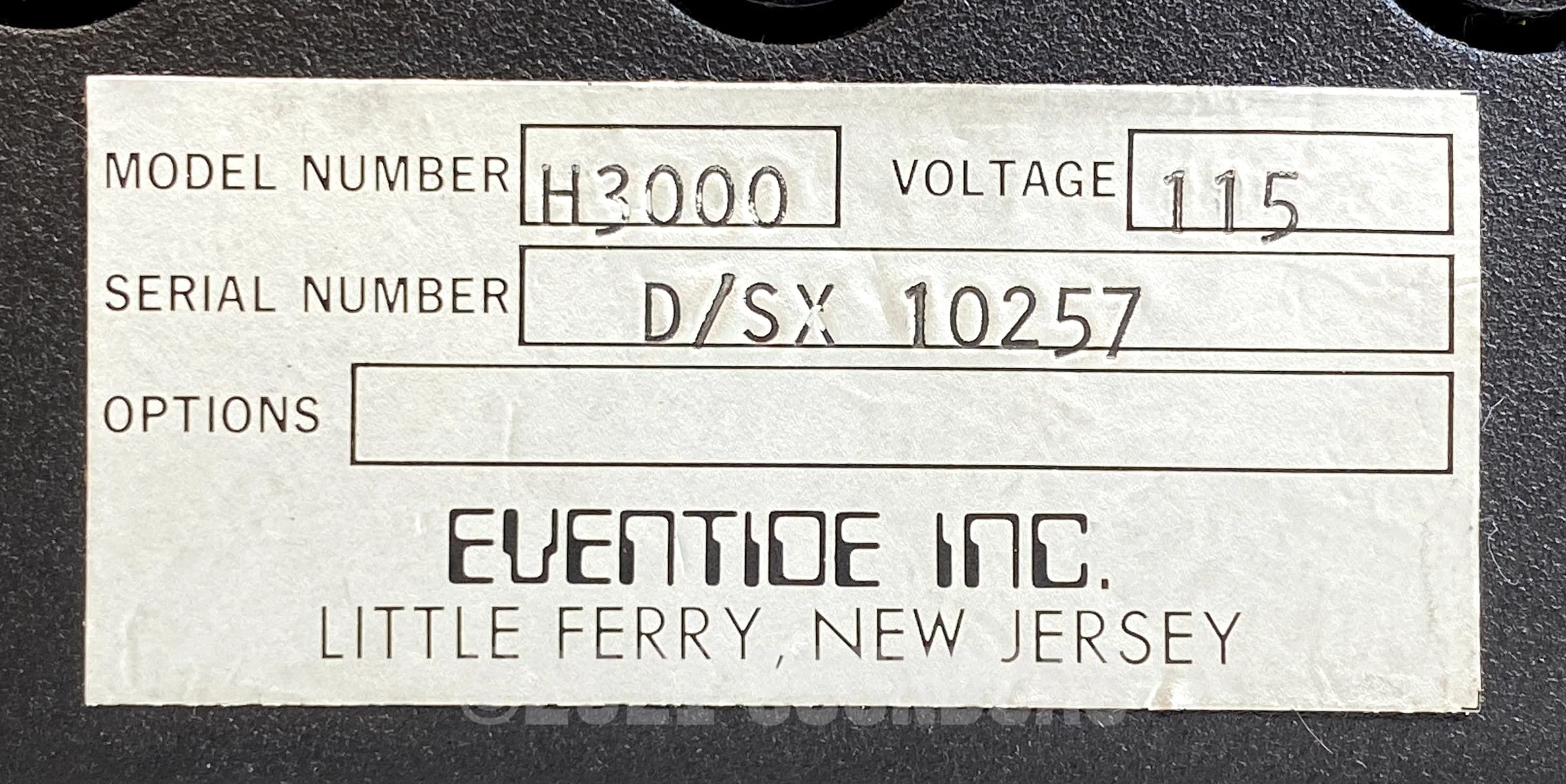 Eventide H-3000 D/SX Ultra-Harmonizer (H3500 Upgrade) - Image 6