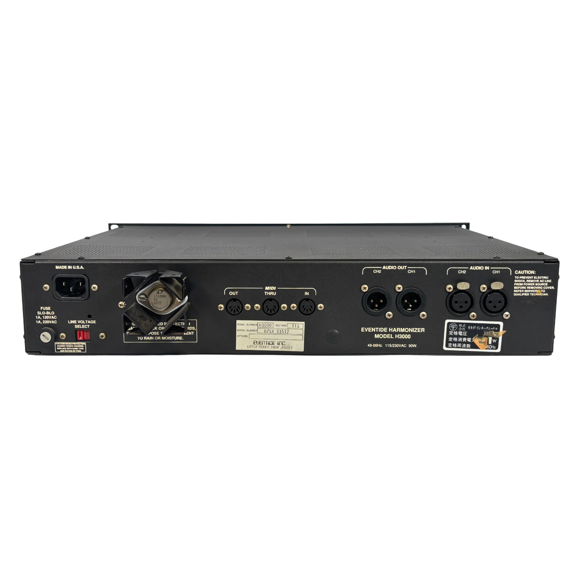 Eventide H3000-D/SX Ultra Harmonizer (Upgraded) - SN 11417 - Image 7