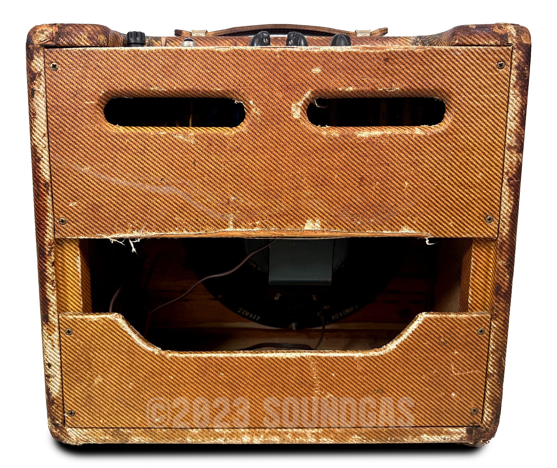Fender Deluxe 5B3 Tweed Wide Panel (1953) - Image 7