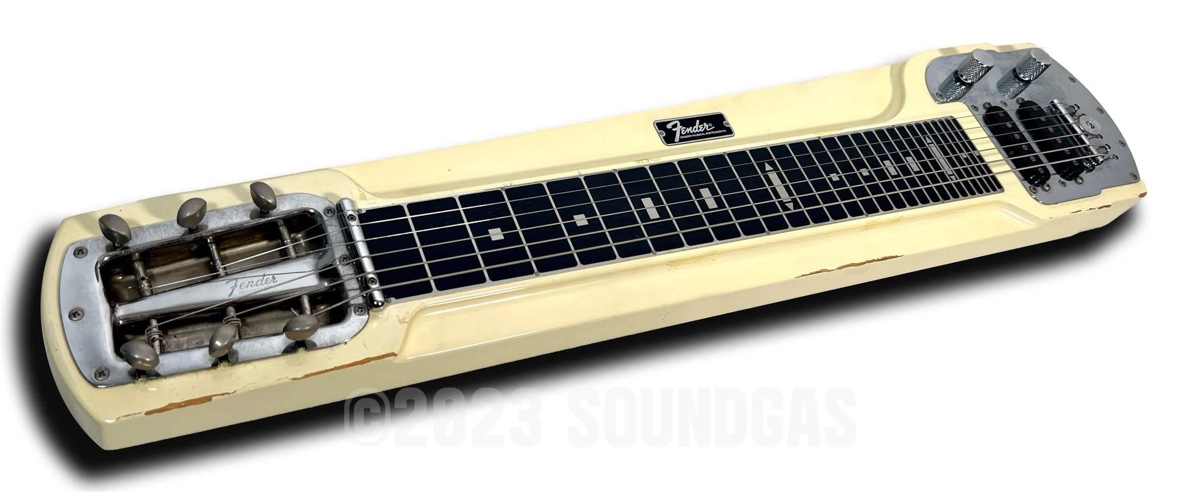 Fender Japan Deluxe 6 String Lap Steel Guitar - Image 5