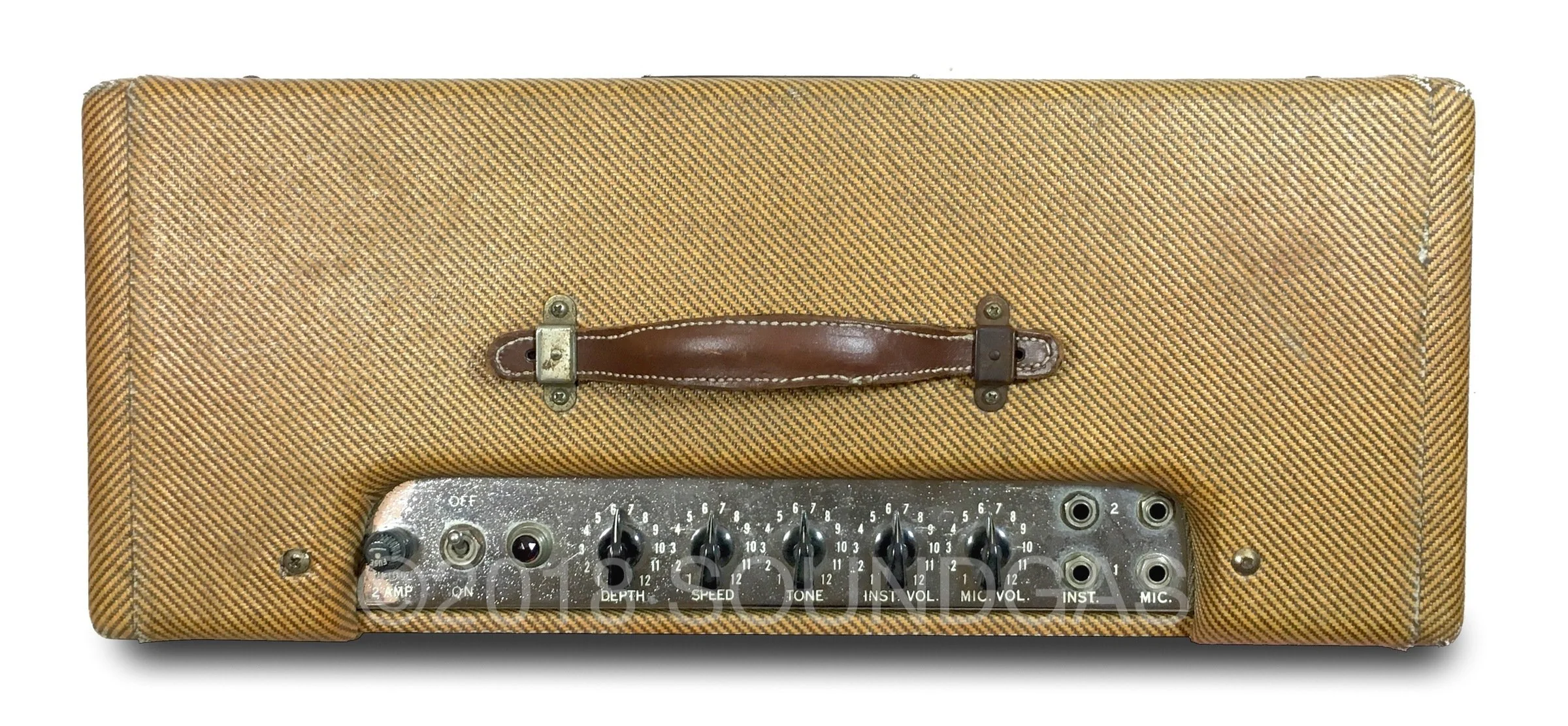 Fender Large Box Tweed Tremolux 5G9 - 1960 - Image 9