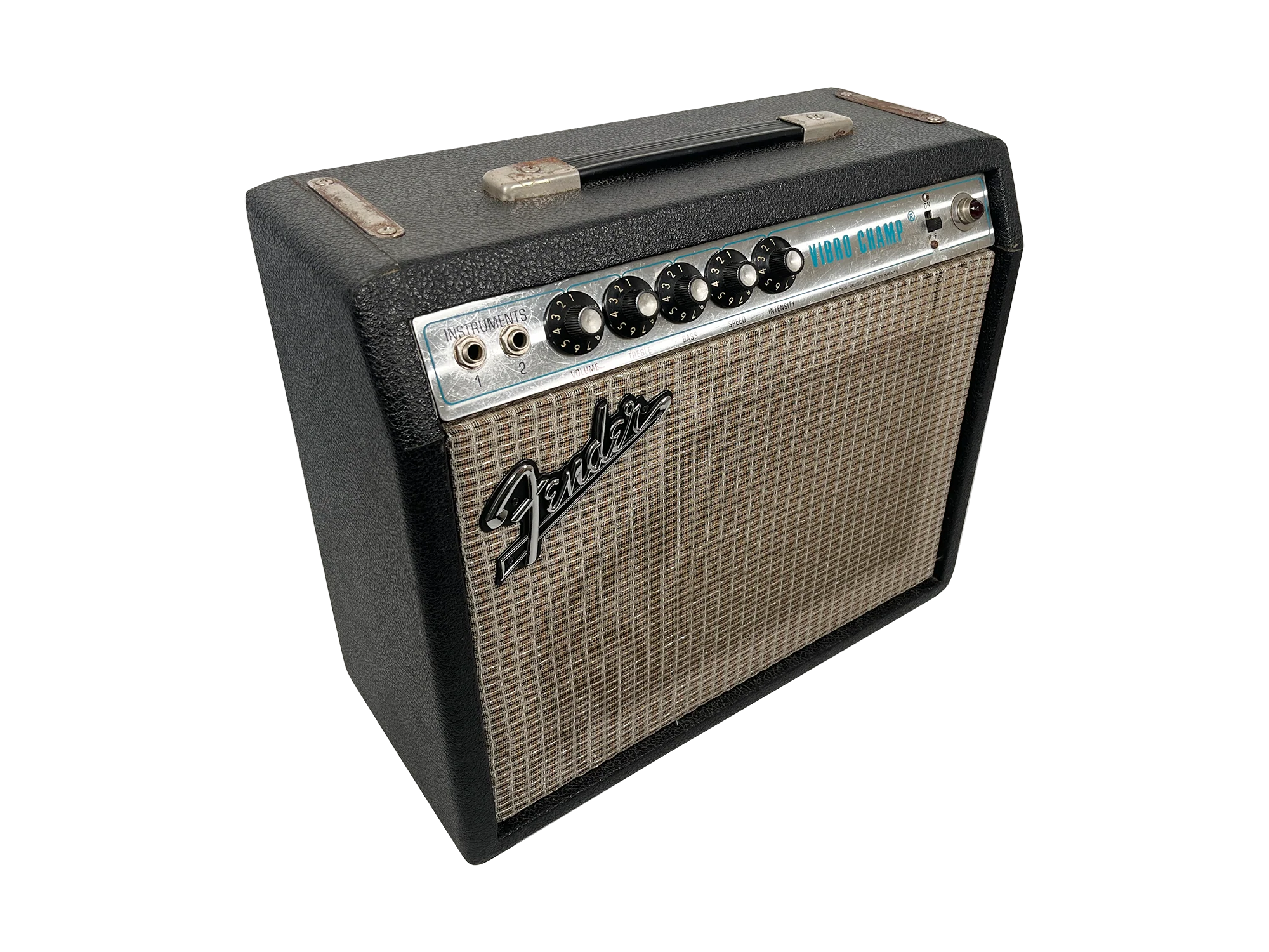 1977 Fender Vibro Champ Silverface - Image 3
