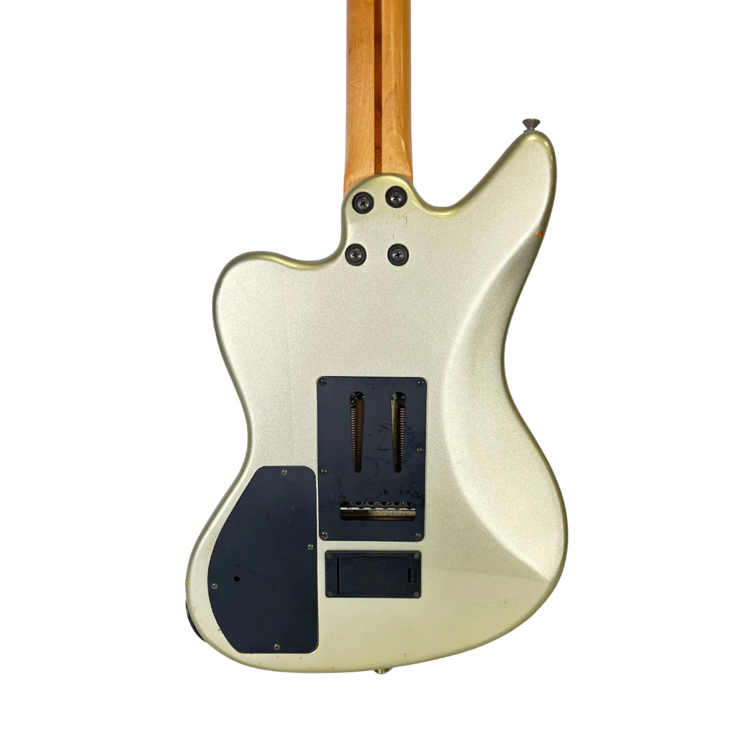 Fernandes JG65S Sustainer Guitar (Fretless Conversion) - SN4880 - Image 10
