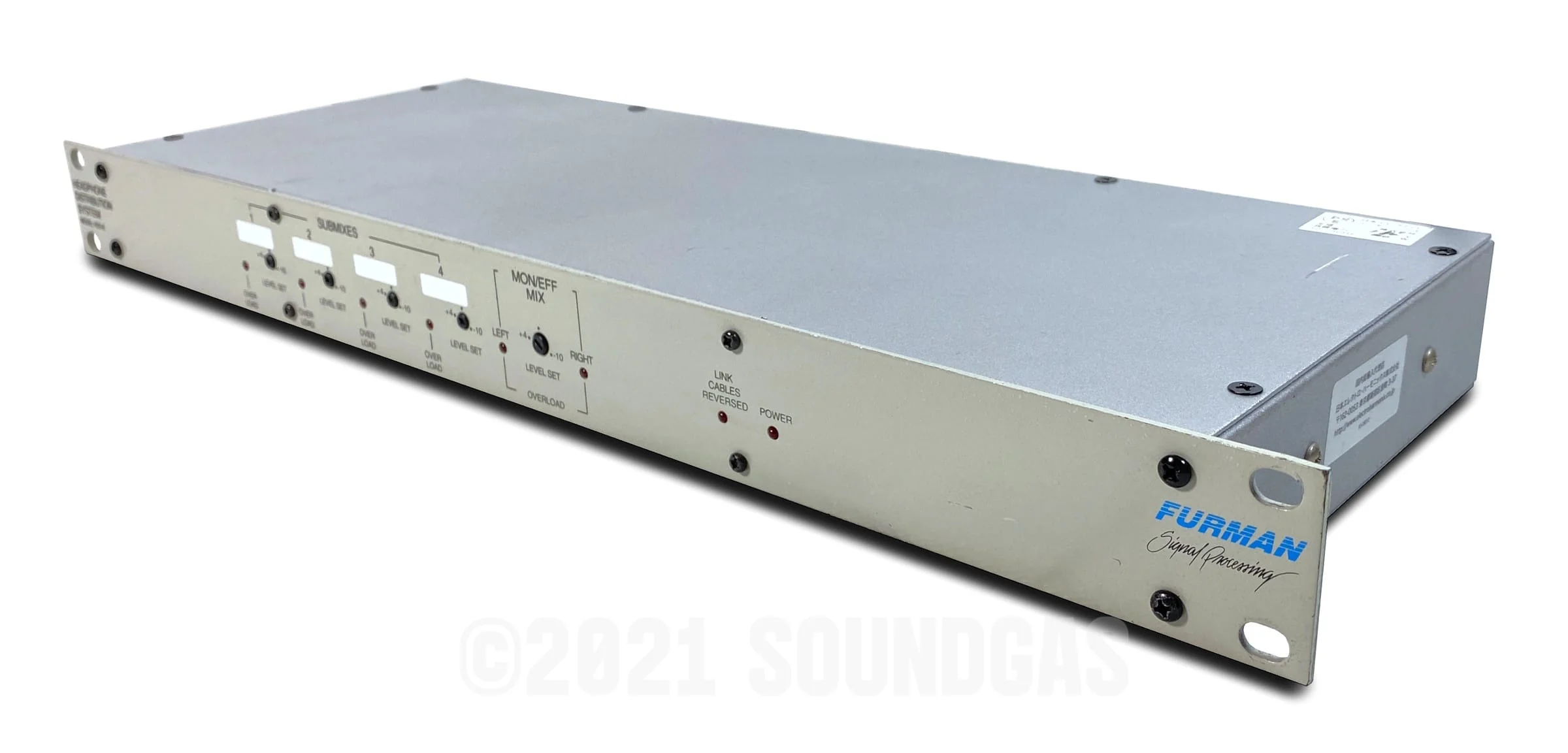 Furman HDS-6 & 2x HR-6 - Headphone Distribution System - Image 6