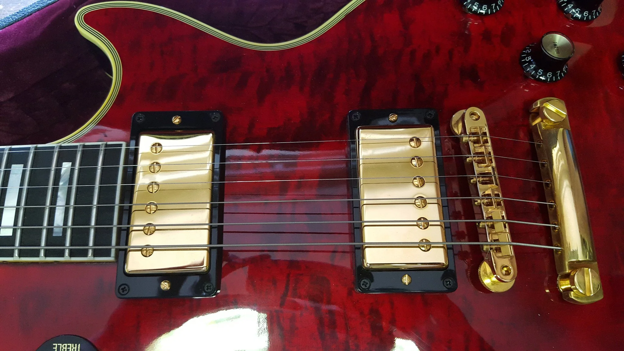2008 GIBSON LES PAUL CUSTOM '68 CHERRY Mint/Unplayed - Image 16
