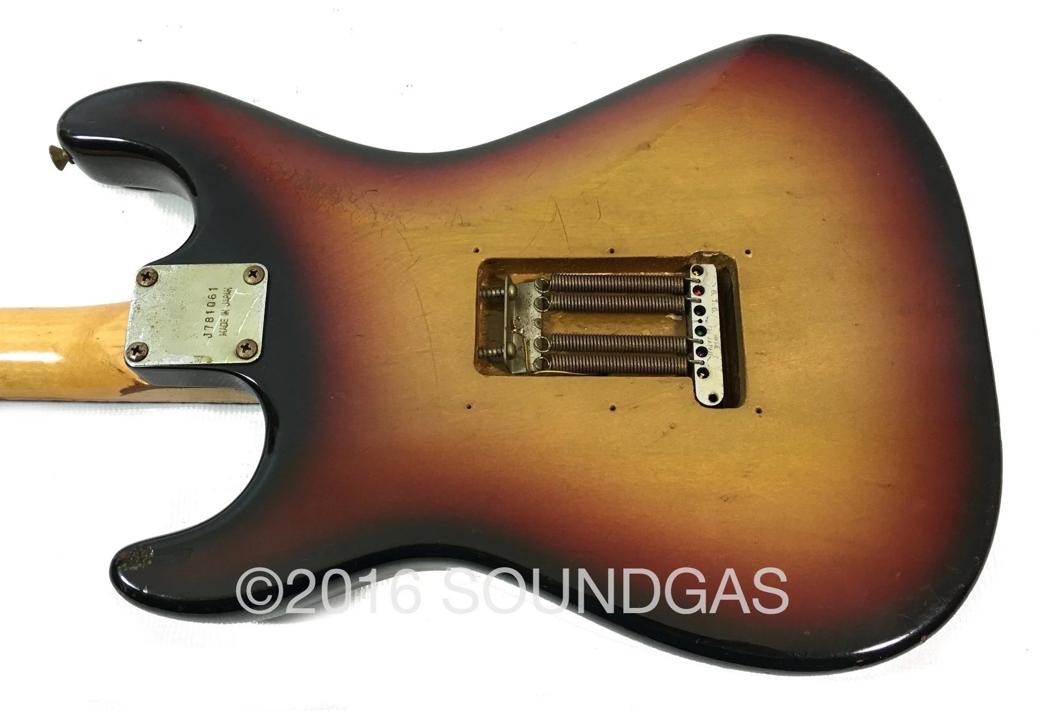 Greco SE-500 Super Sounds "Lawsuit" Strat - Scalloped fretboard! (Yngwie Malmsteen) - Image 7