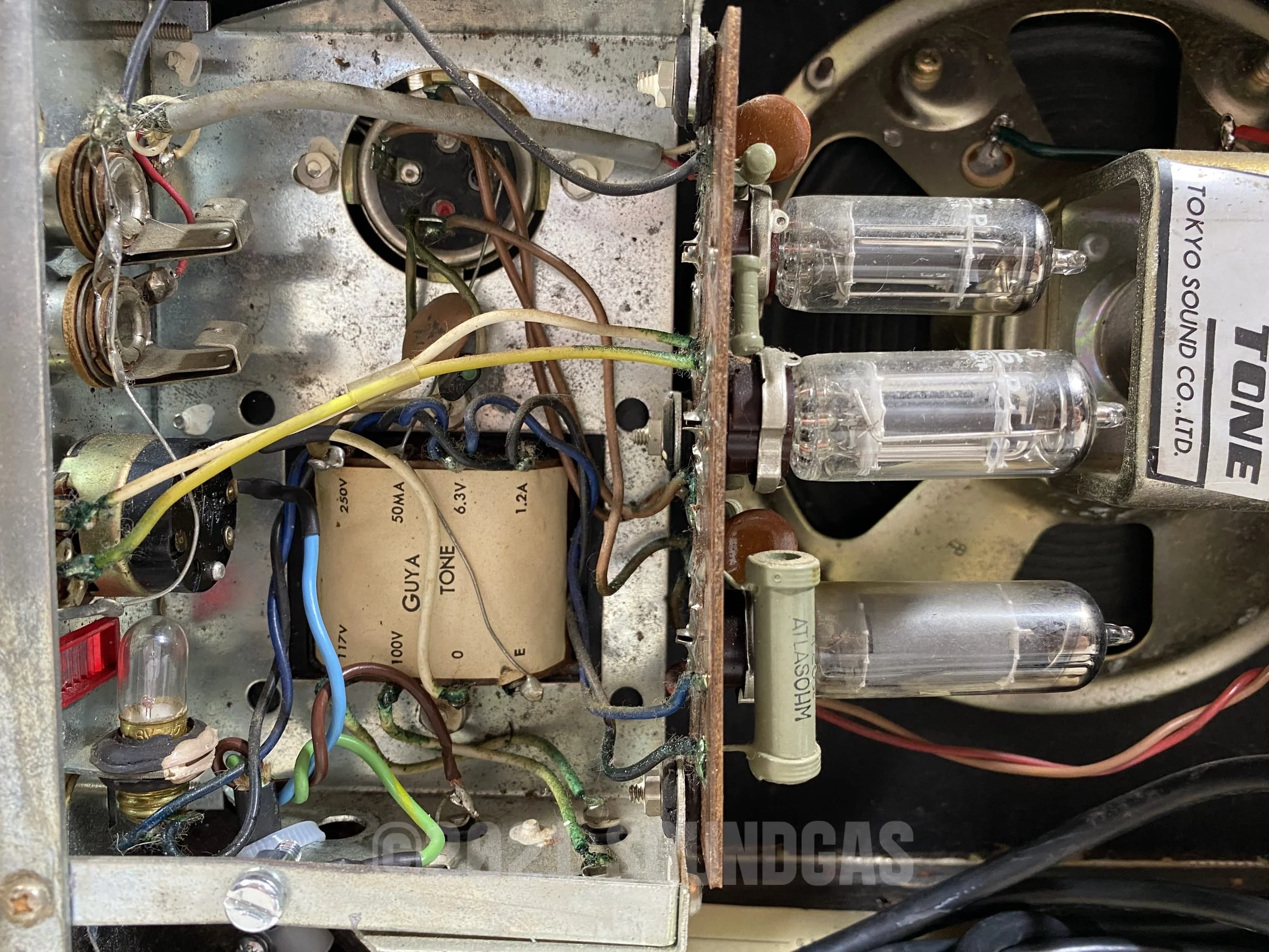 Guyatone GA-120 "Lunchbox" Valve Amp - Image 7
