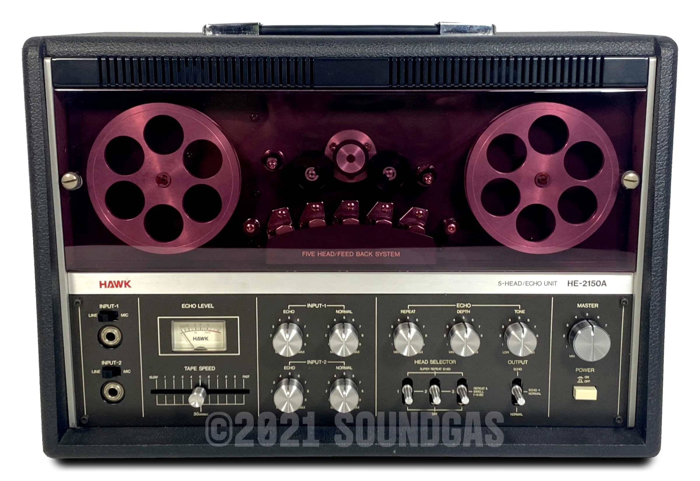Hawk HE-2150A Open Reel Tape Echo - Image 2