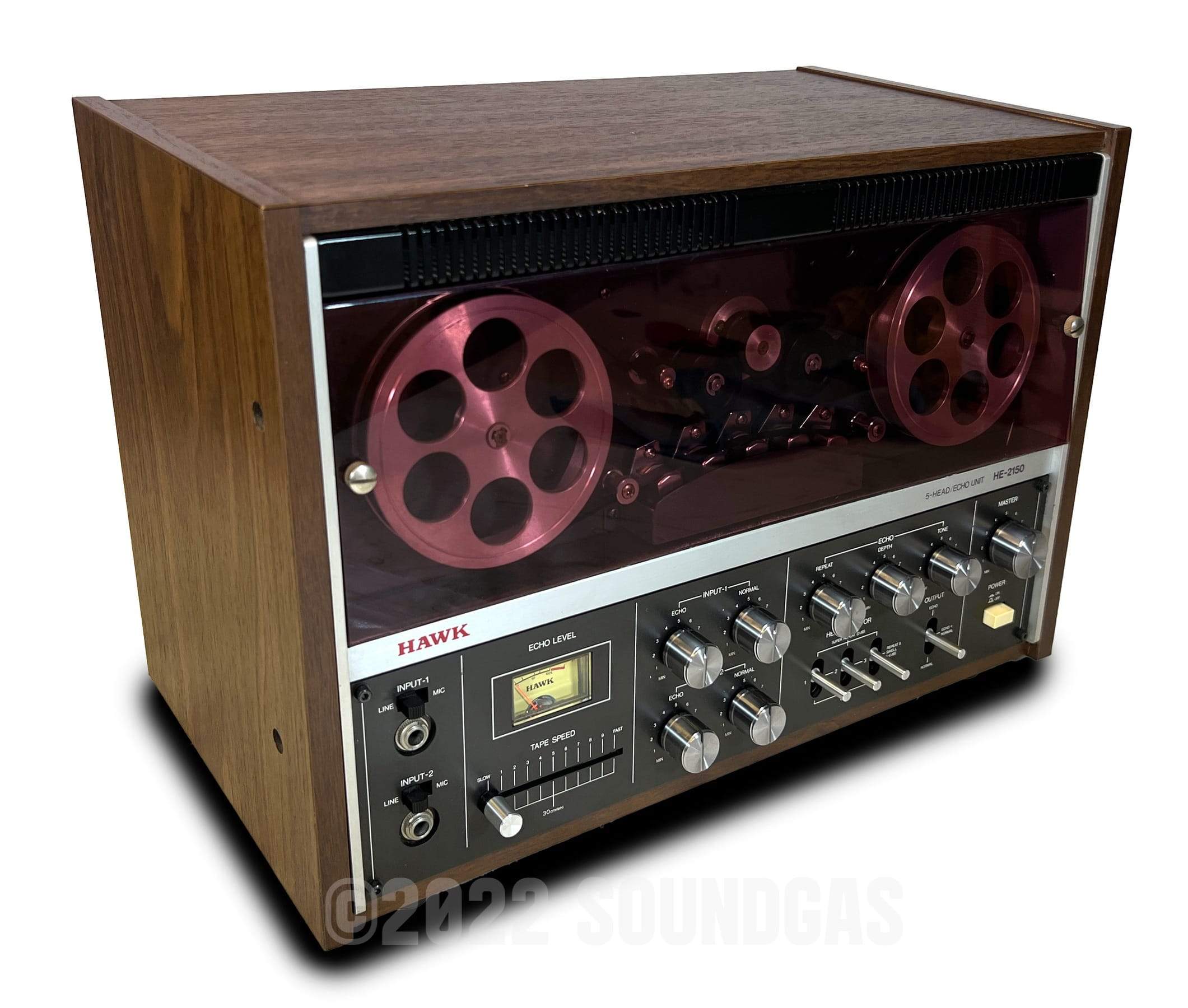 Hawk HE-2150A Open Reel Tape Echo - Image 4