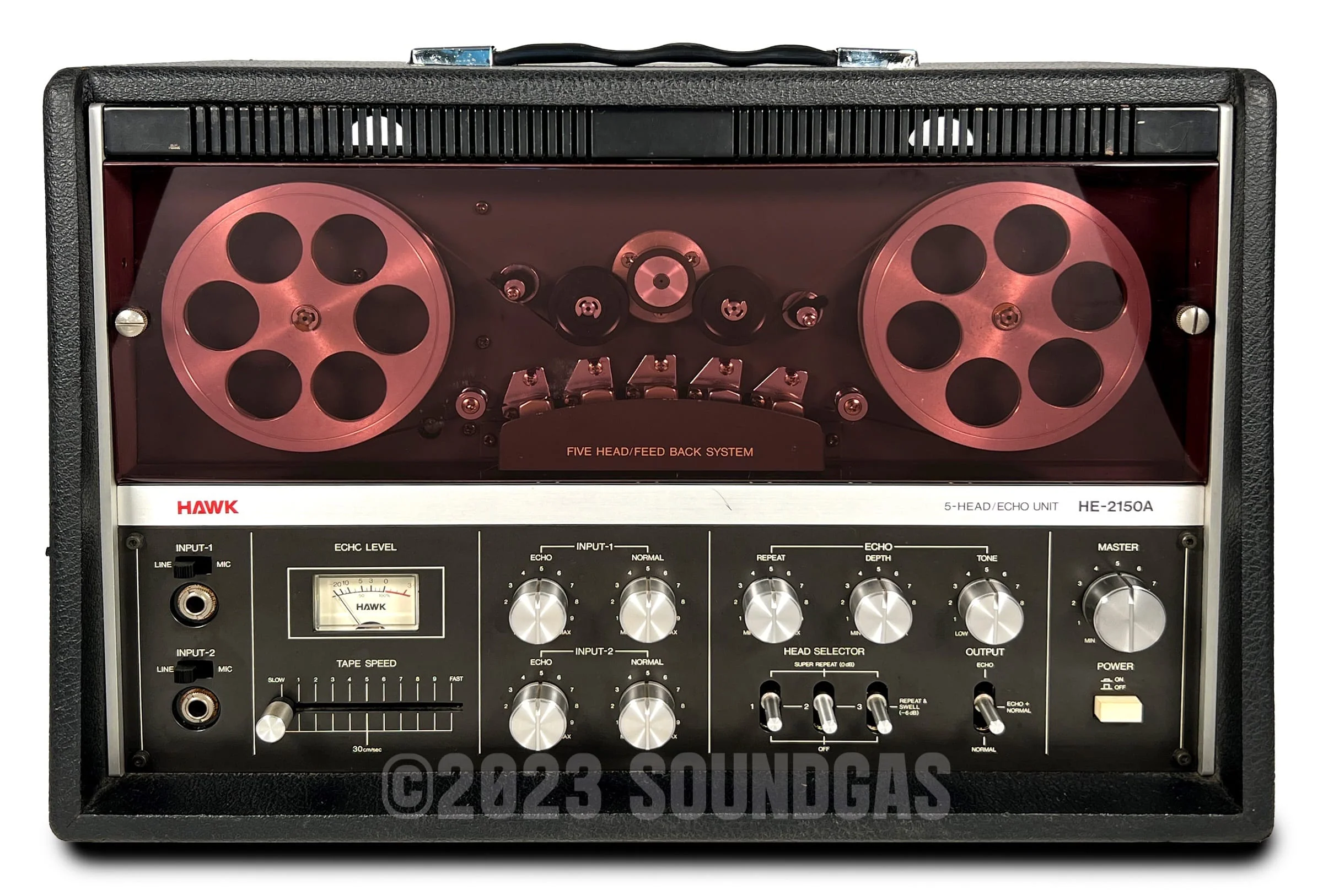 Hawk HE-2150A Open Reel Tape Echo - Image 2