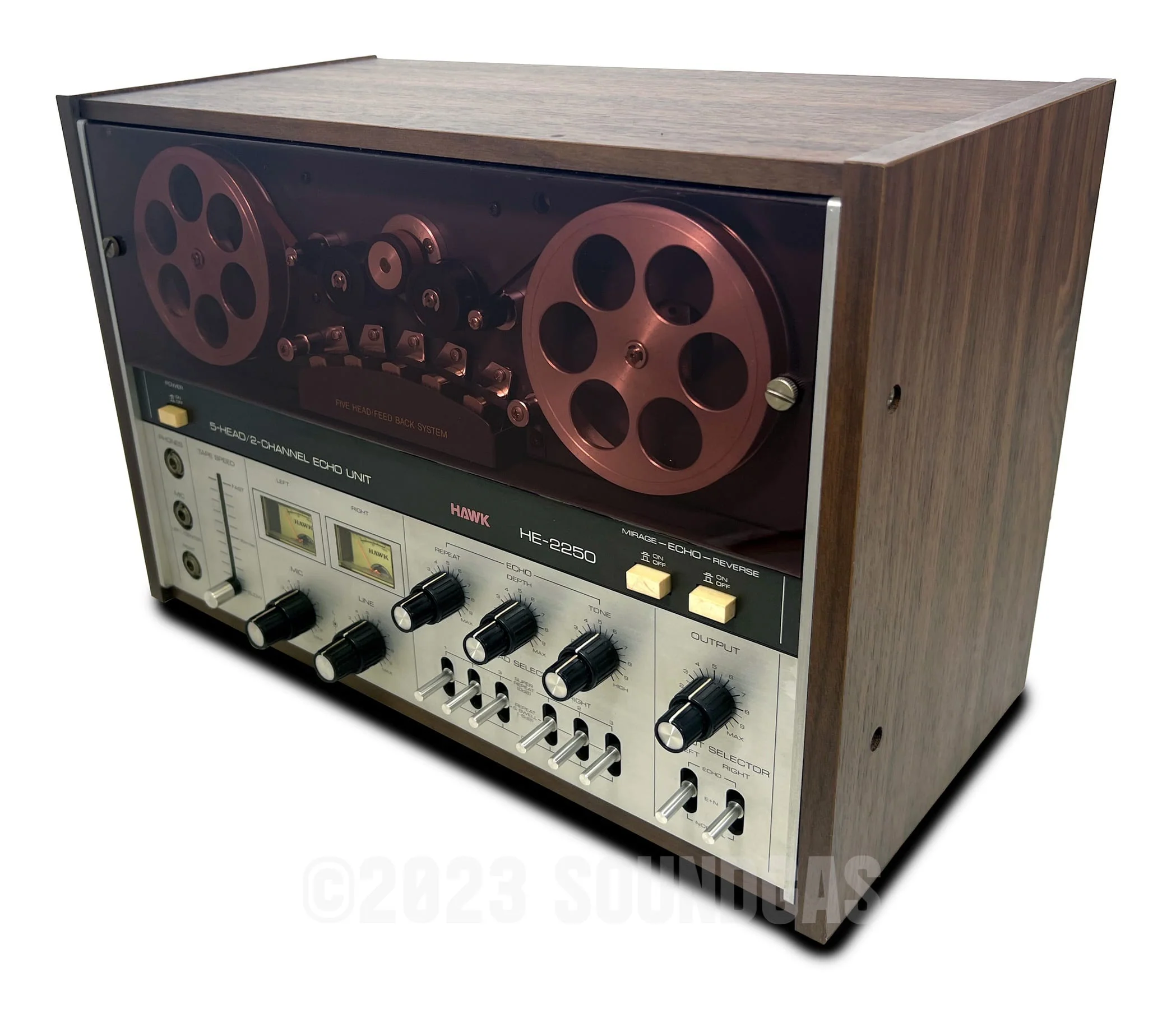 Hawk HE-2250 Stereo Tape Echo - Image 3