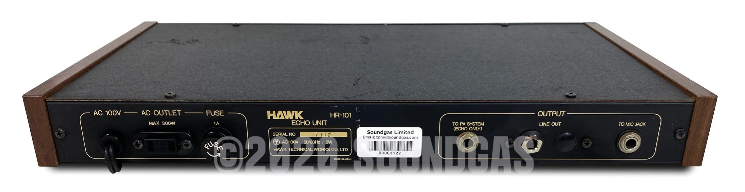 Hawk HR-101 Spring Reverb - Image 5
