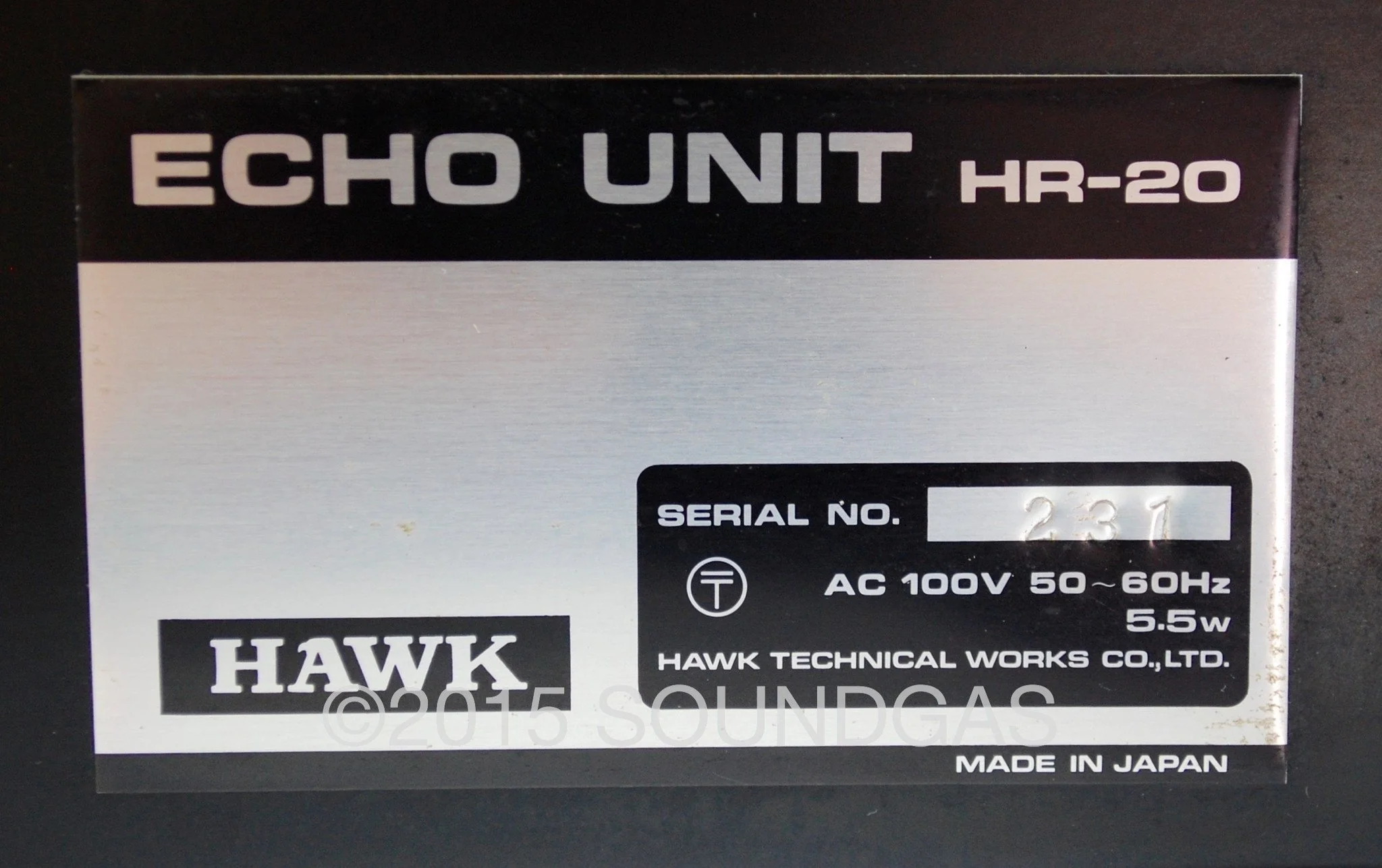 HAWK HR-20 ECHO UNIT - Image 5