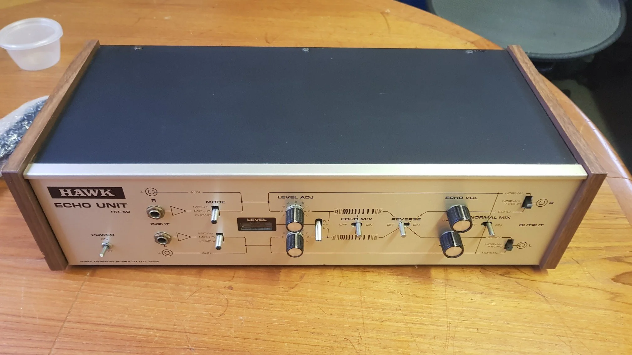Hawk HR-40 Stereo Spring Reverb - Image 3